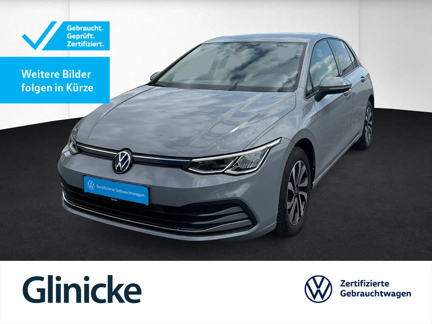 Volkswagen Golf VIII Life 1.5 eTSI DSG LED+Sitzh.+Navi+Clim Gris - 1