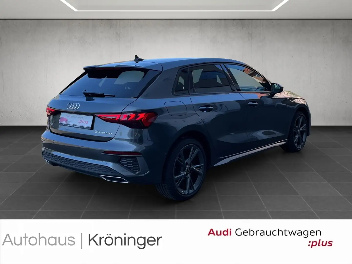 Audi A3 Sportback 30 g-tron S line Navi LED SHZ Gas Grigio - 2