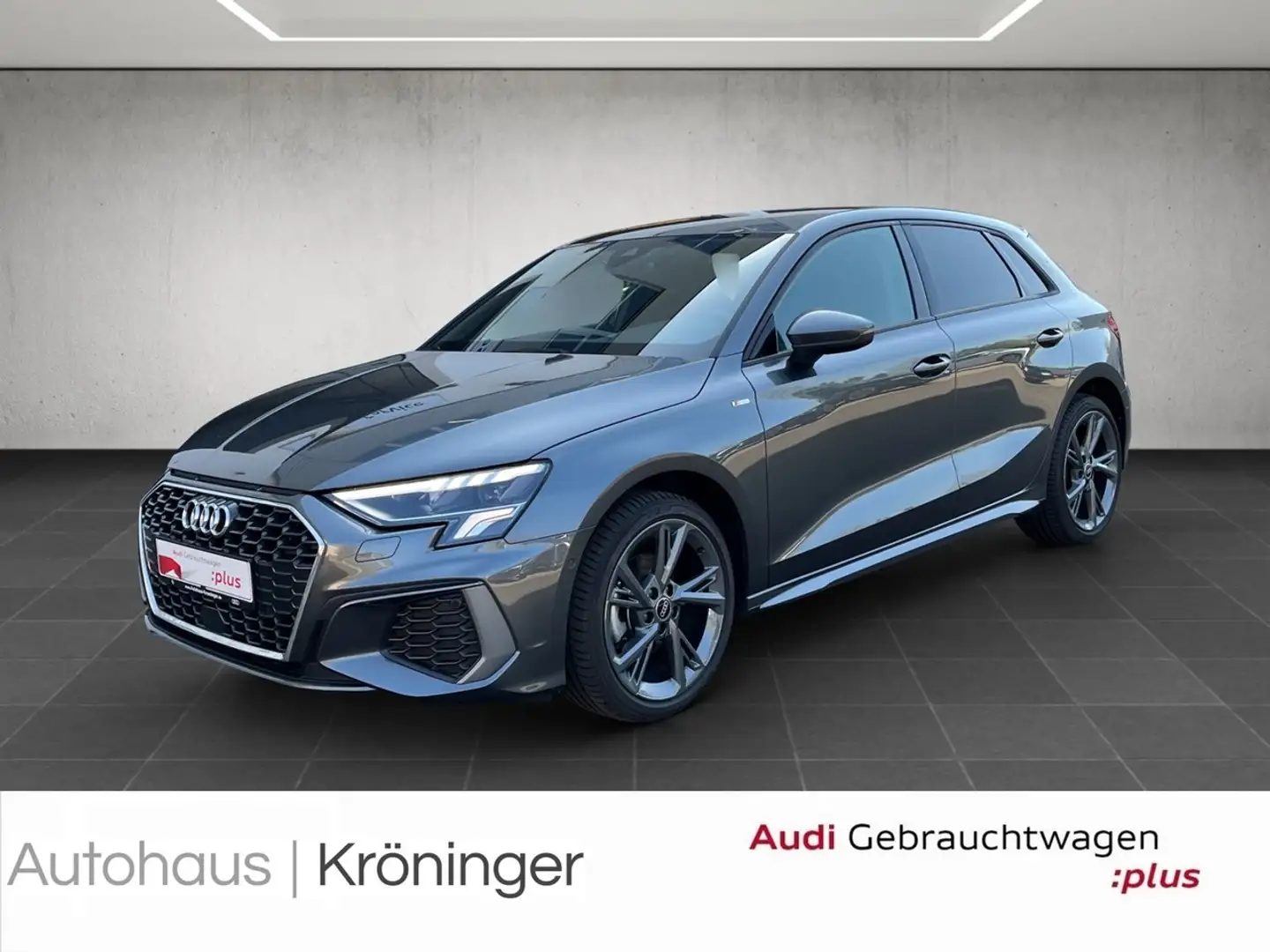 Audi A3 Sportback 30 g-tron S line Navi LED SHZ Gas Grigio - 1