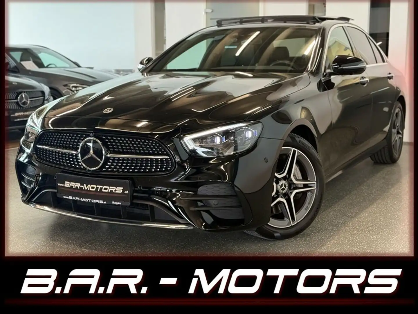 Mercedes-Benz E 400 d 4Matic*AMG*MOPF*BURMESTER*MEMORY*PANO*360°* Schwarz - 1
