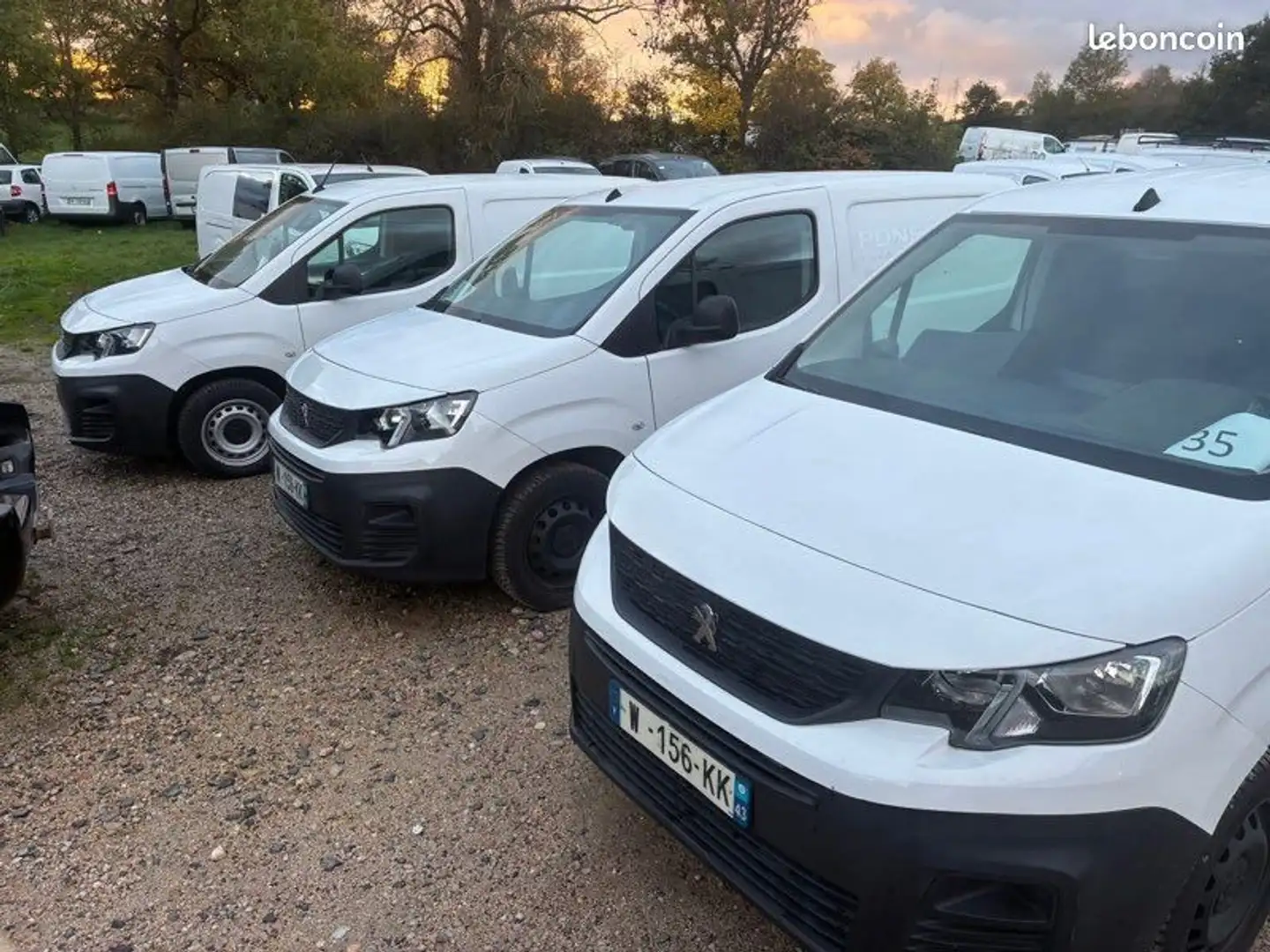 Peugeot Partner 3 x 2020 2019 hdi 20000 Alb - 1