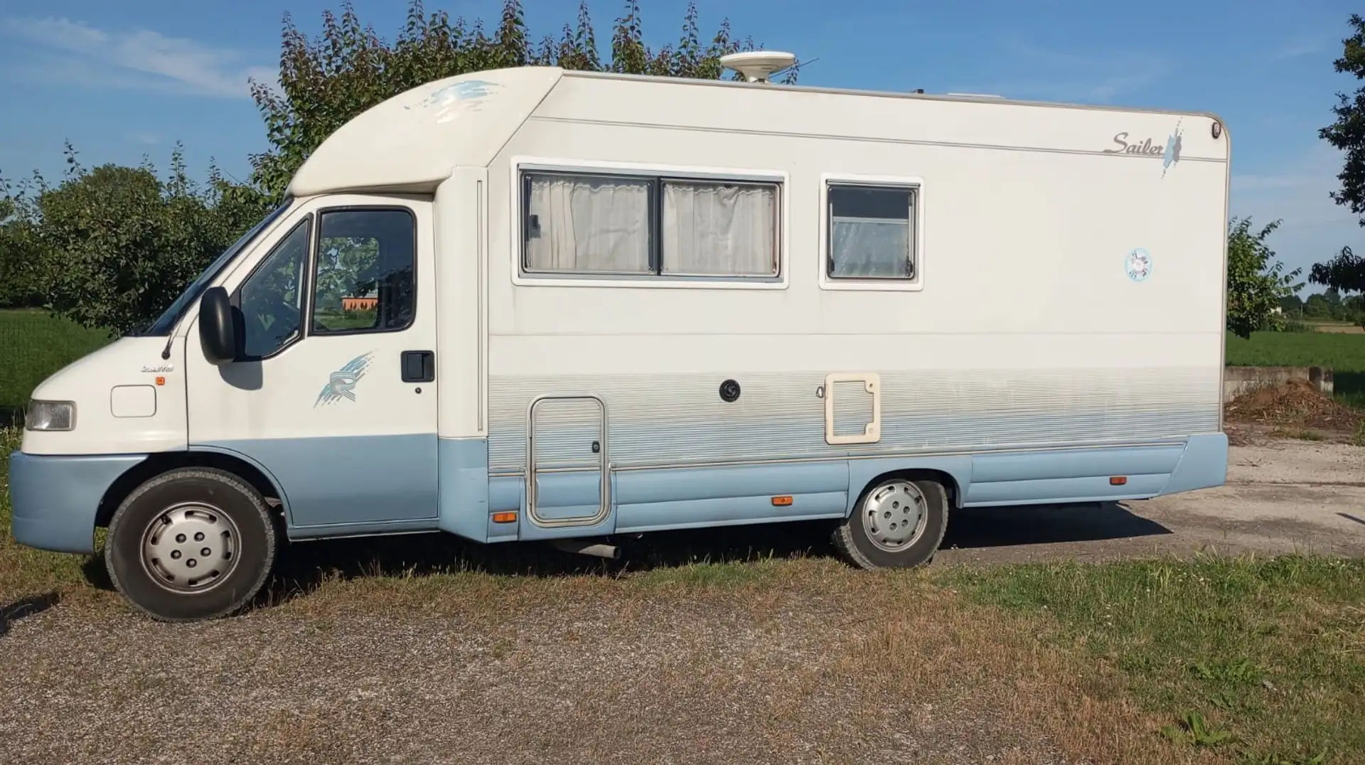 Fiat Ducato Rimor Sailer 545 Blanc - 1