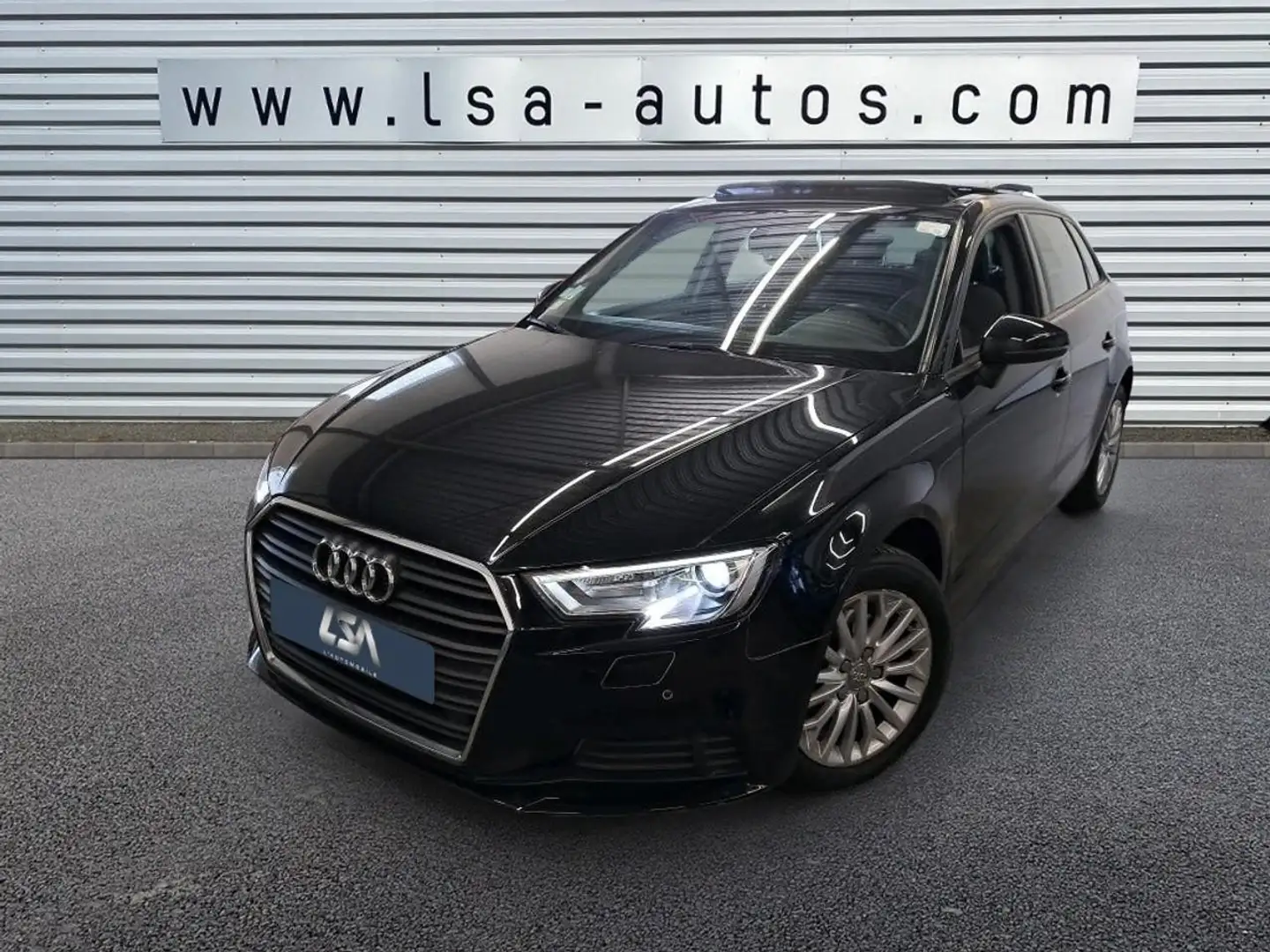 Audi A3 Sportback 1.0 TFSI -115 - BV S-Tronic 7  8V SPORTB Noir - 1