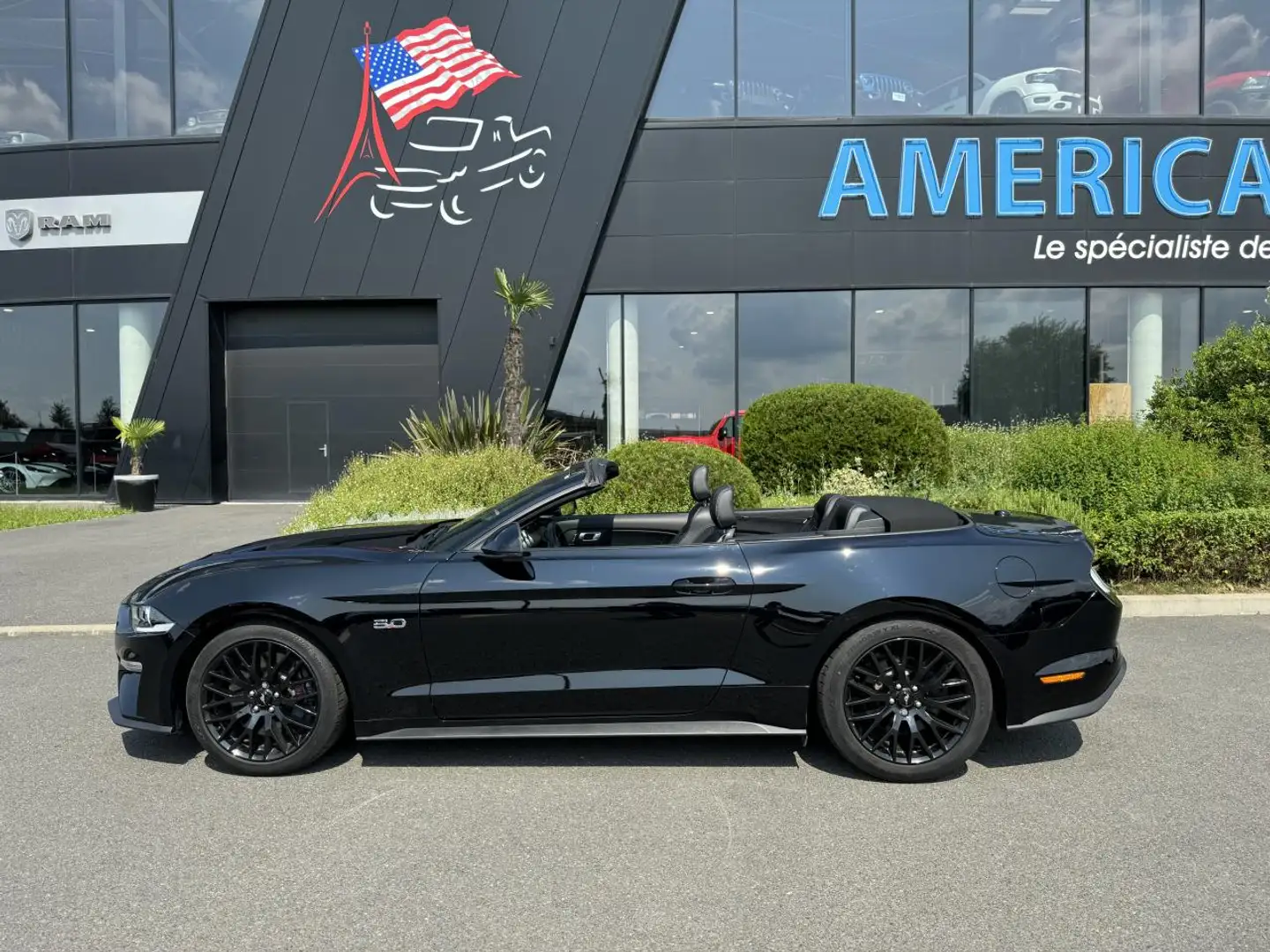 Ford Mustang GT CABRIOLET 5.0L V8 BVA Noir - 2