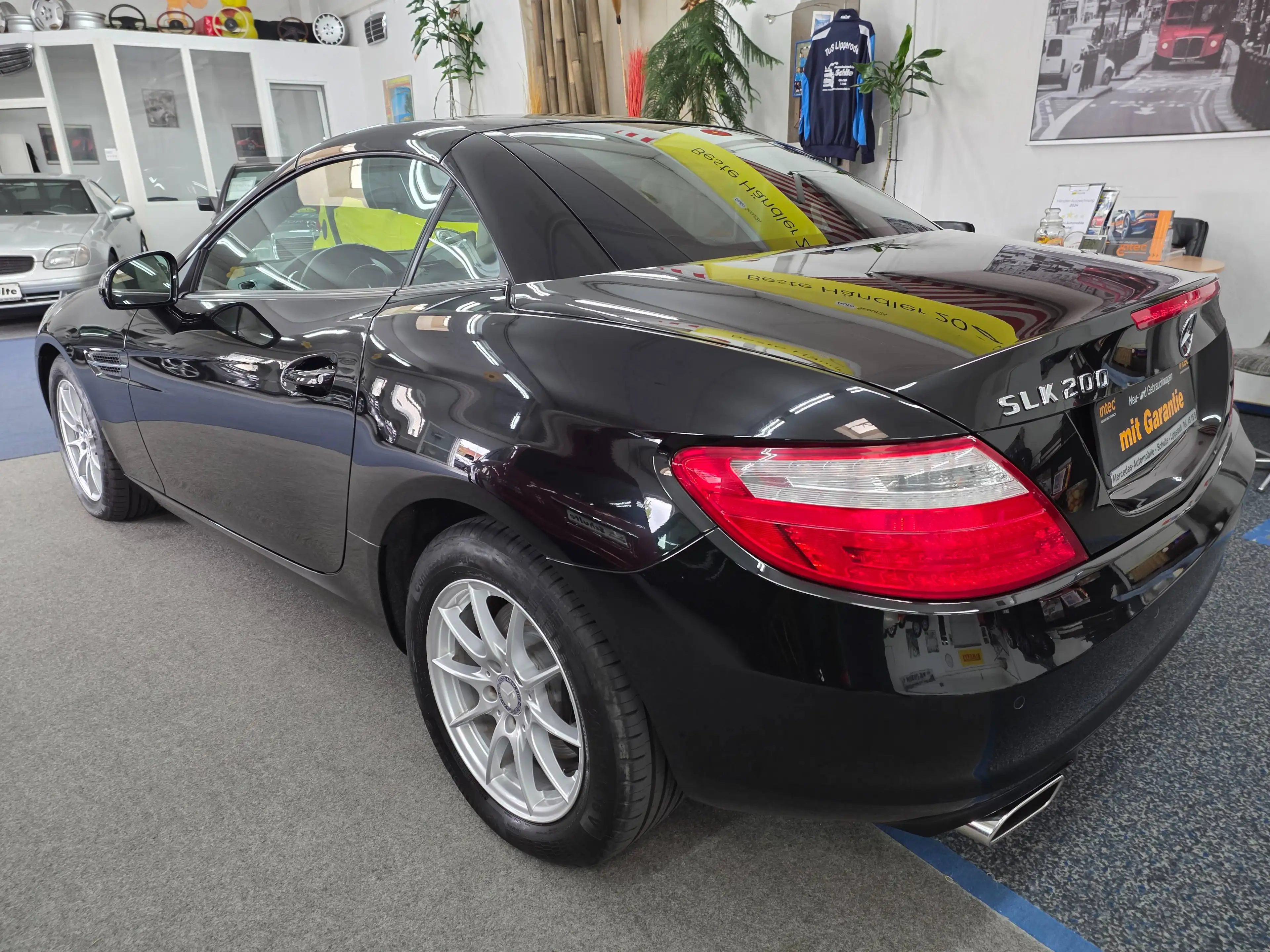 Mercedes-Benz SLK 200 SLK-Klasse BlueEFF. Klima,Leder,Airscarf,Navi,PTS,Tempo,Shz,Panoramadach — photo 23
