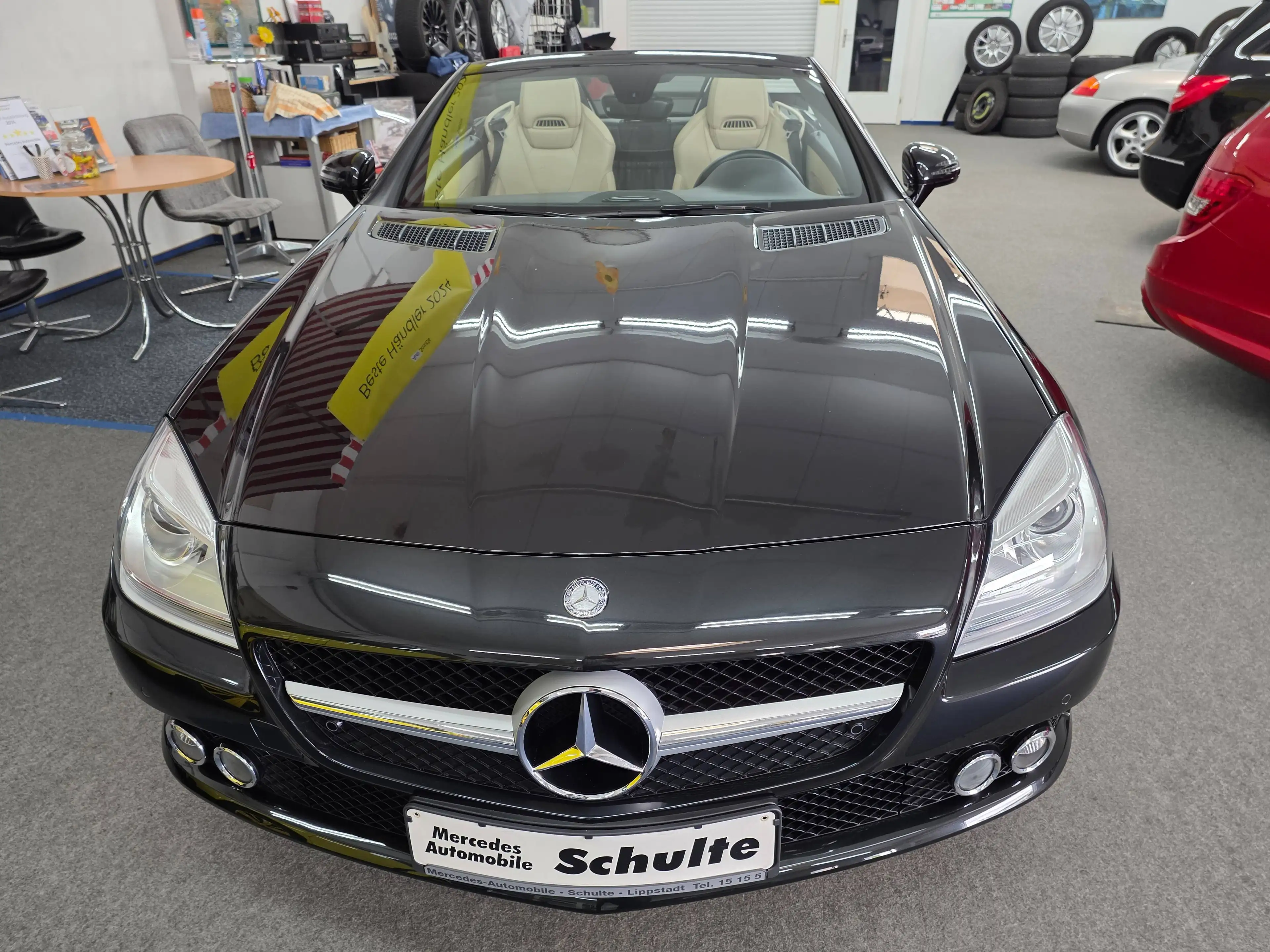 Mercedes-Benz SLK 200 SLK-Klasse BlueEFF. Klima,Leder,Airscarf,Navi,PTS,Tempo,Shz,Panoramadach — photo 2