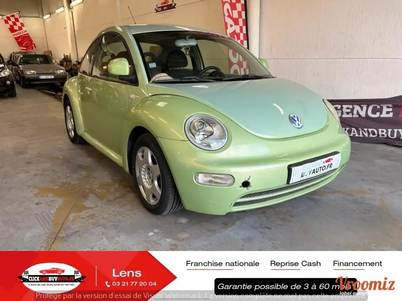 Volkswagen New Beetle 1.9 TDI 90 // CLIMATISATION //RADIO / JANTES ALU /, foto 9