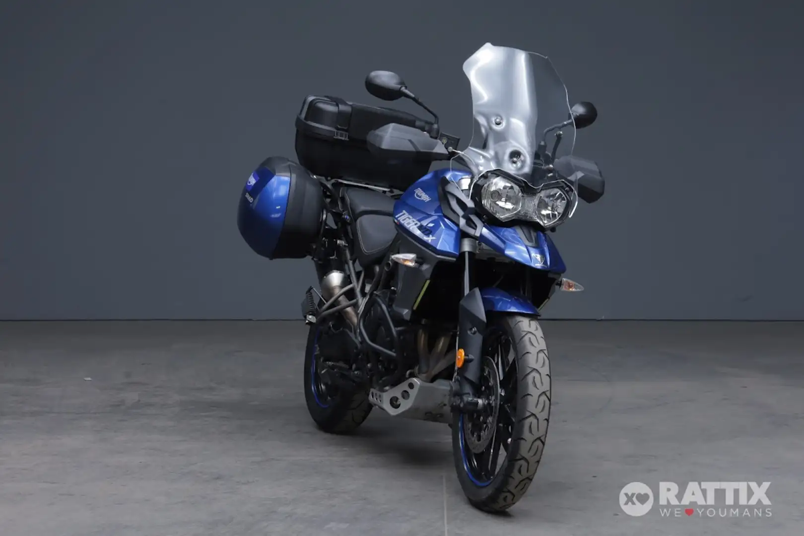 Triumph Tiger 800 XRX Abs my15 Blu/Azzurro - 1