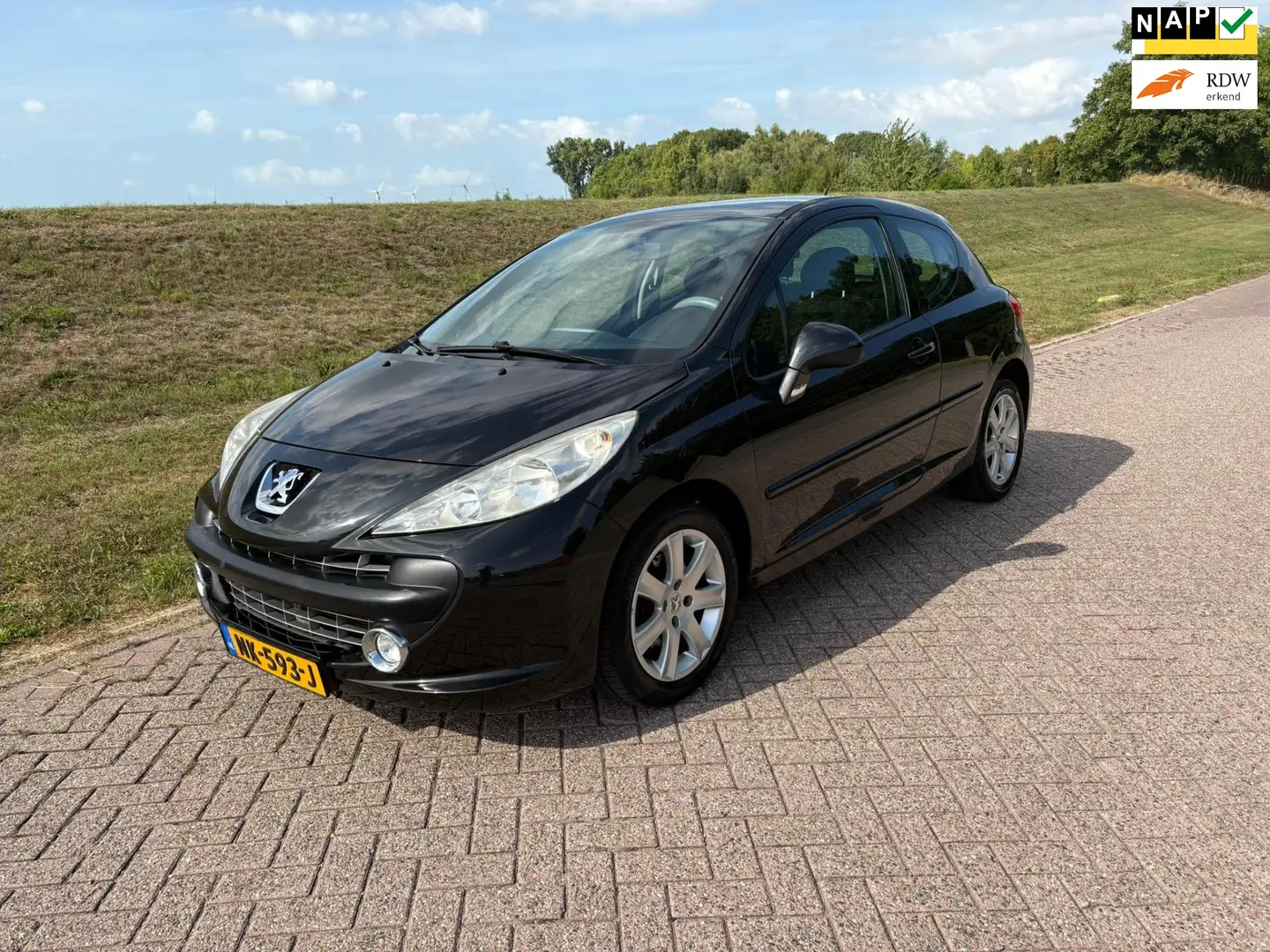 Peugeot 207 1.6-16V T Le Mans Pano Dak Mist Lampen Voor Airco Zwart - 1