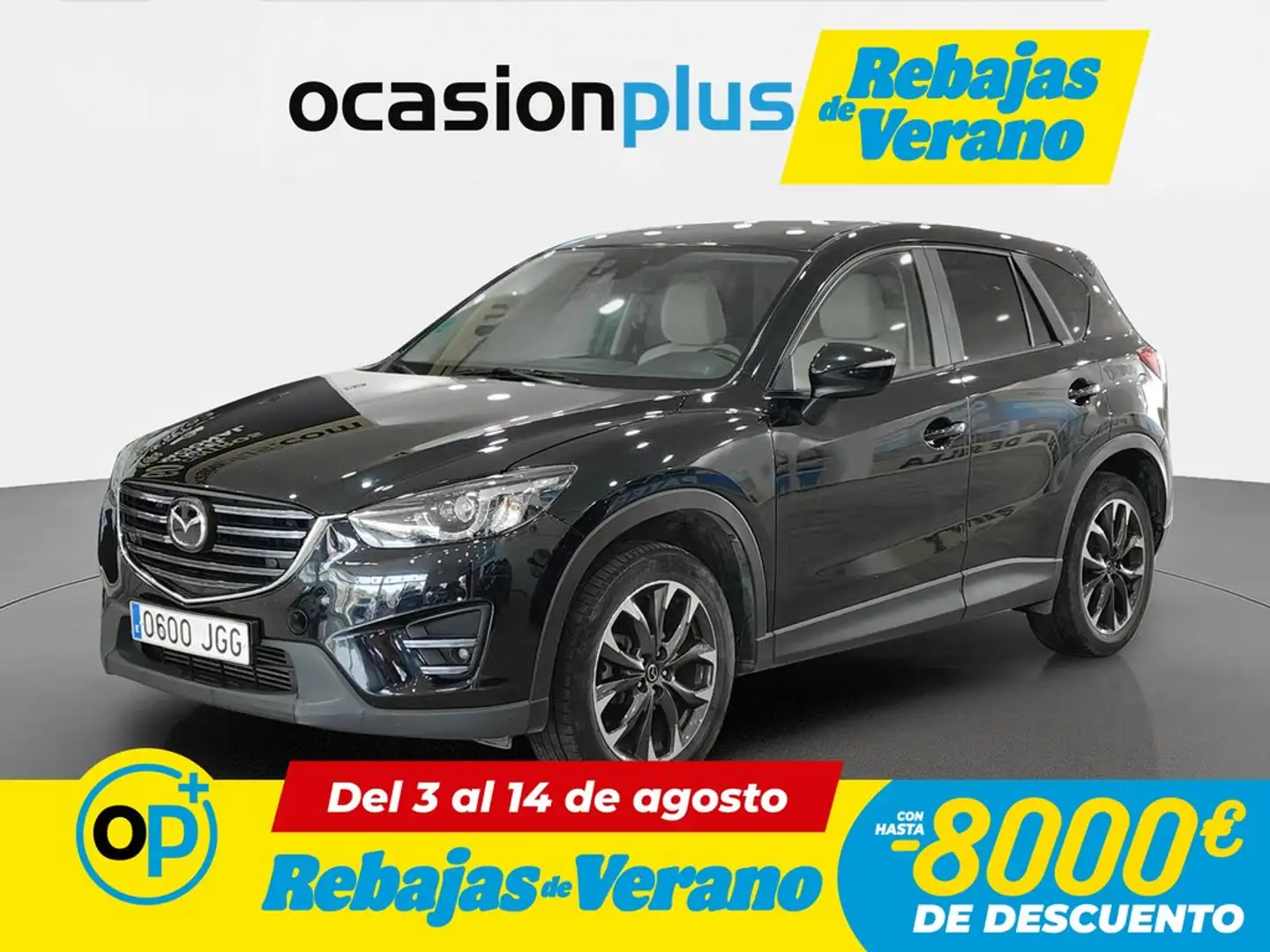 Mazda CX-5 2.2DE Luxury 4WD 175 Aut. Negro - 1