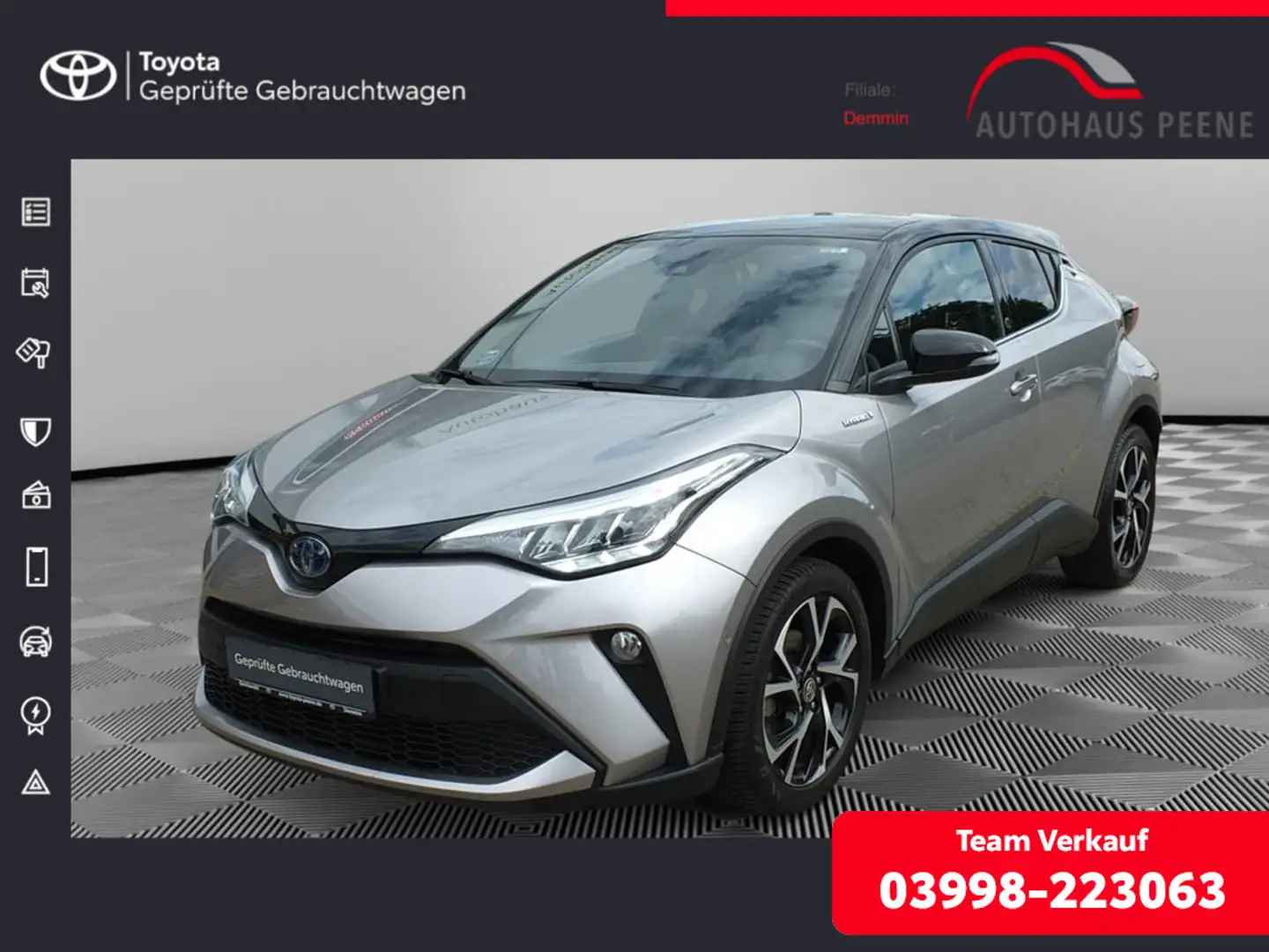 Toyota C-HR 2.0 Hybrid Team D Beige - 1