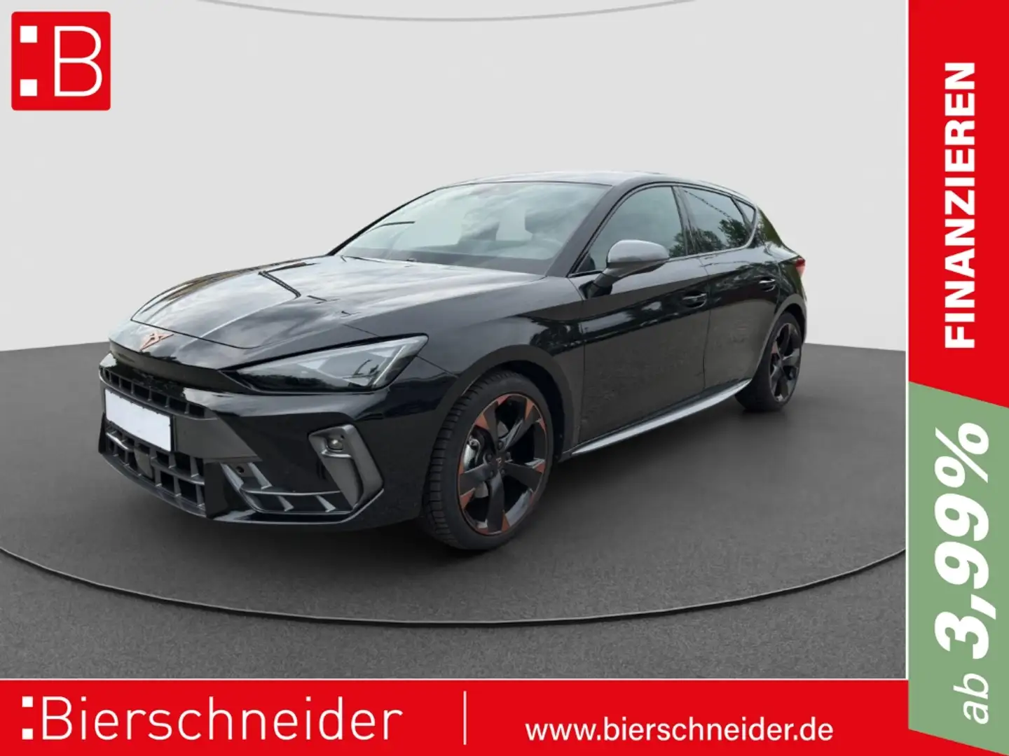 CUPRA Leon 1.5 eTSI DSG AB 299EUR NAVI MATRIX REAR VIEW Schwarz - 1