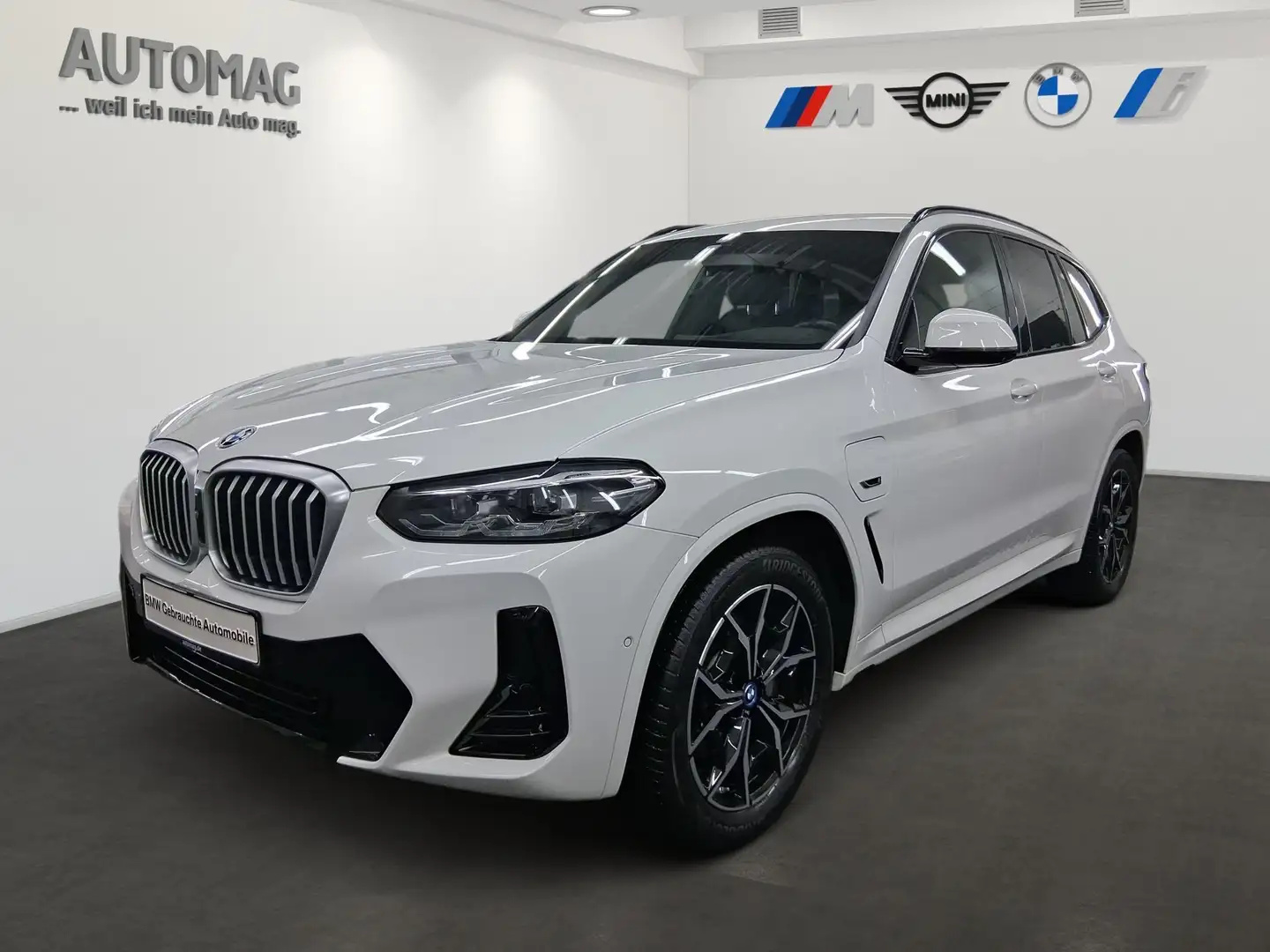 BMW X3 xDrive30e MSport*AHK*HeadUP*ParkAssPlus Weiß - 1
