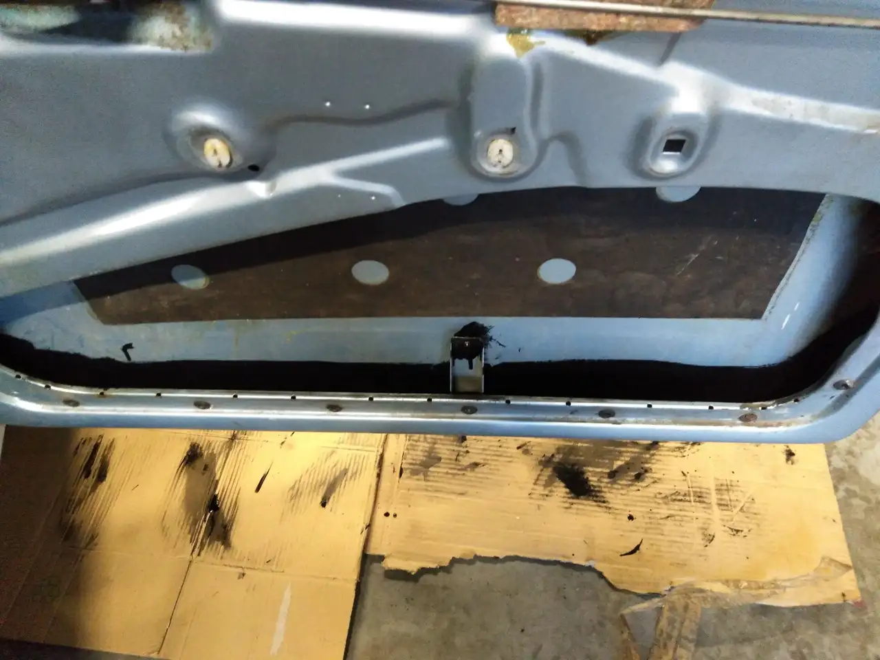 Volkswagen Kever 1974 jeans blauw metallic, foto 10