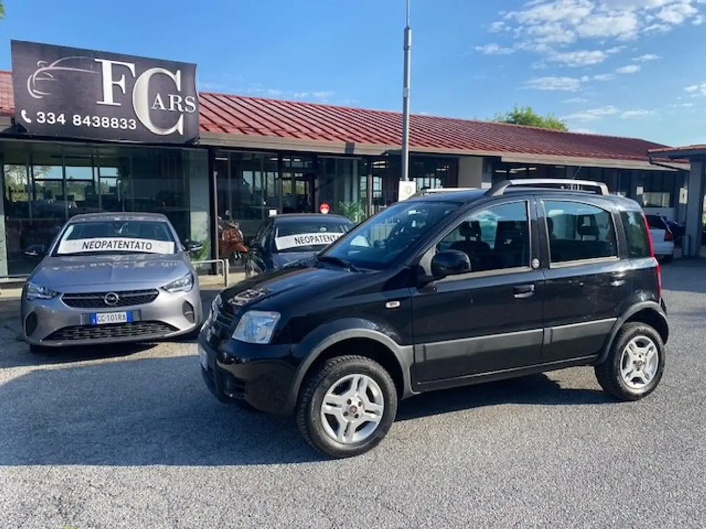 Fiat Panda 1.3 MTJ 16V CLIMBING 4x4 75CV - 70.000 KM. Nero - 1