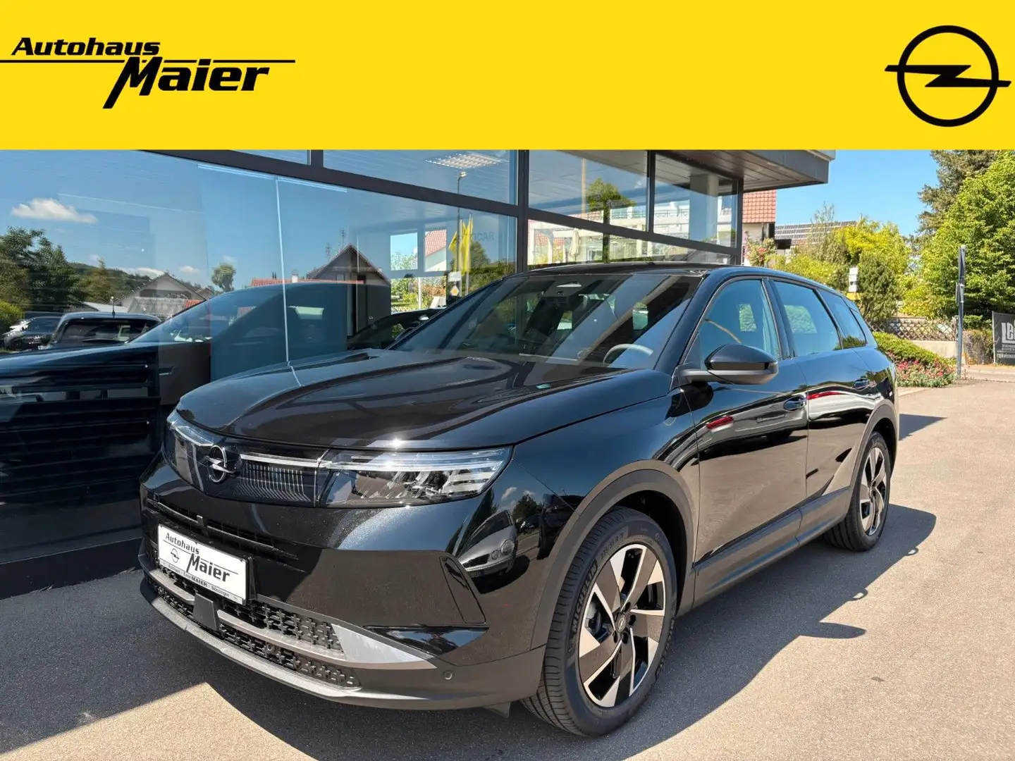 Opel Grandland X Grandland 1.2 MHEV Edition RFK+NAVI+KLIMAAUT+SHZ Noir - 1