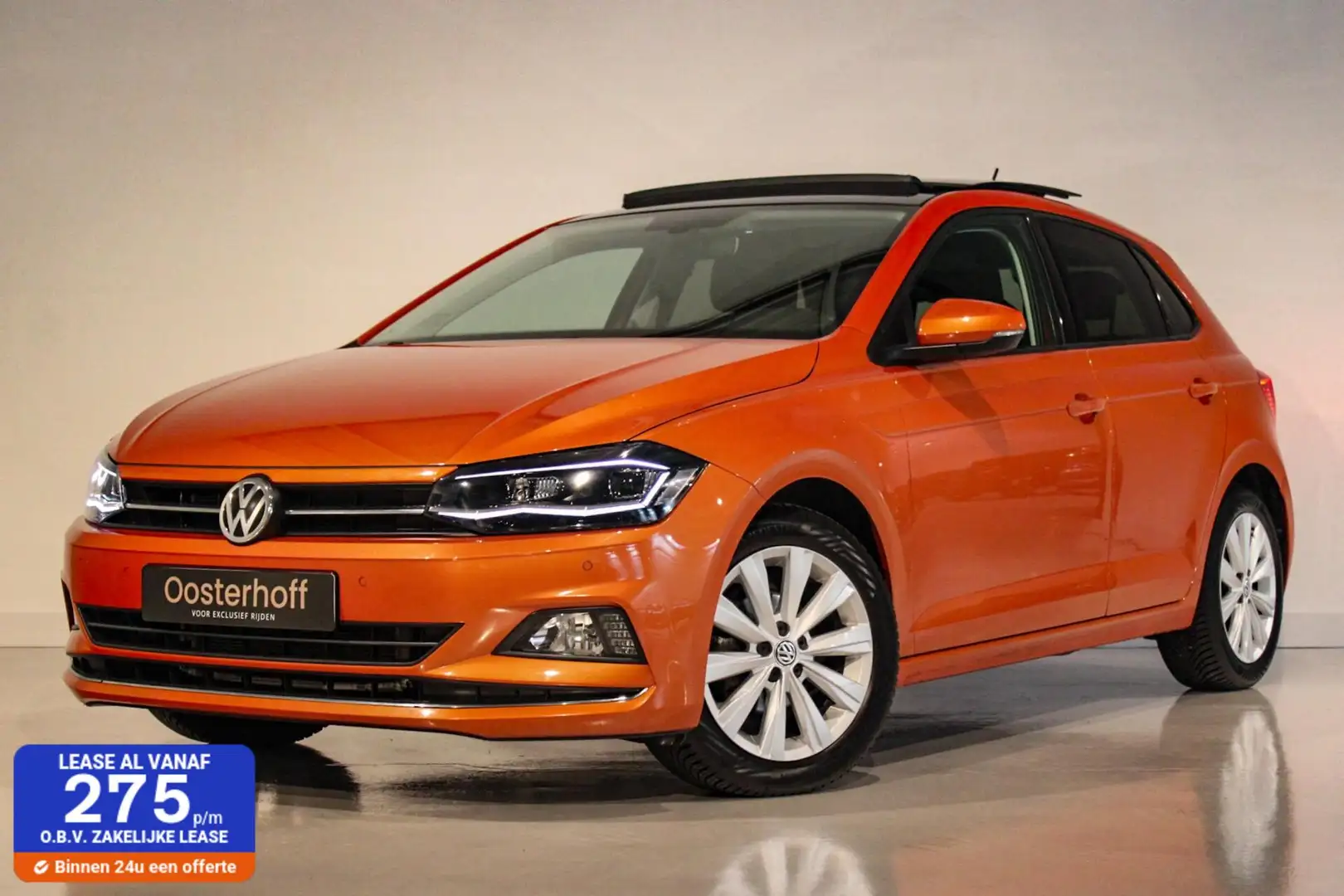 Volkswagen Polo 1.0 TSI Highline PANO | AUTOMAAT | LED Arancione - 1