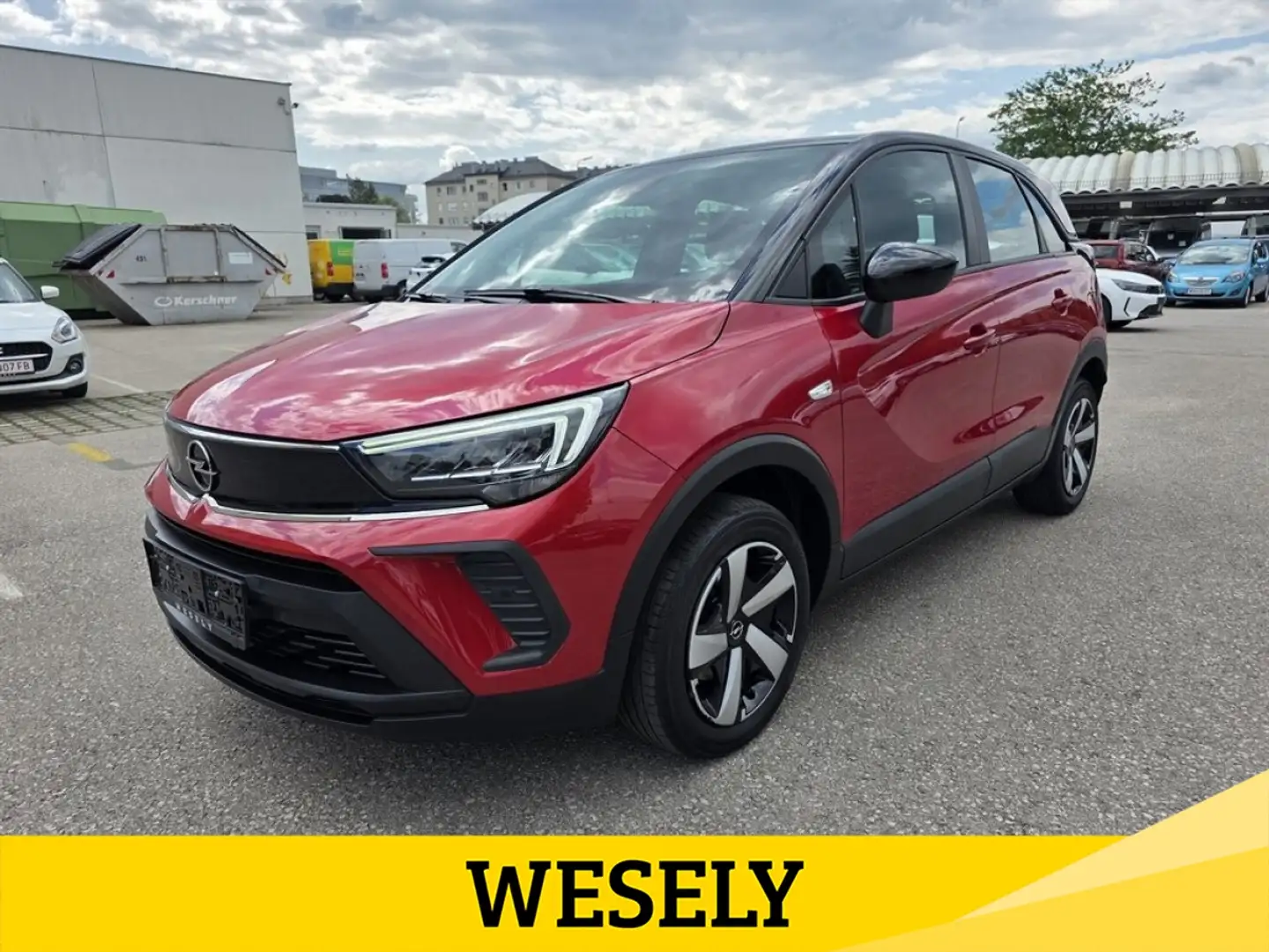 Opel Crossland 1,2 Turbo Business Edition Rot - 1