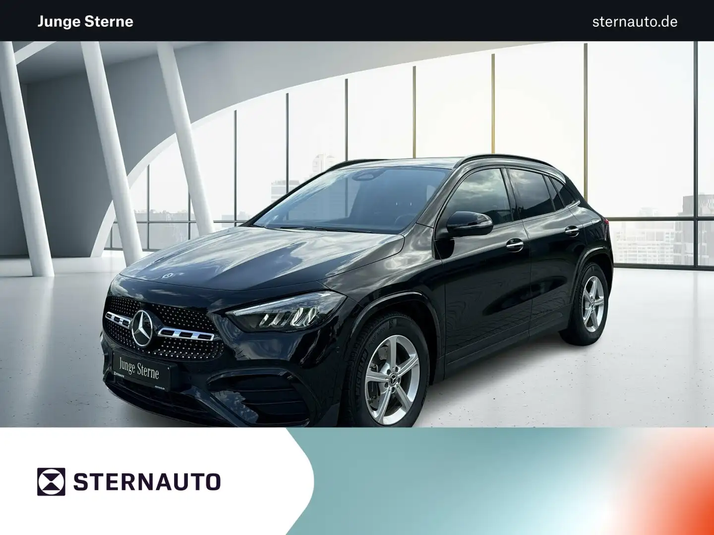 Mercedes-Benz GLA 180 GLA 180 AMG Line Navi Pano.-Dach Keyless-Go/Klima  Schwarz - 1