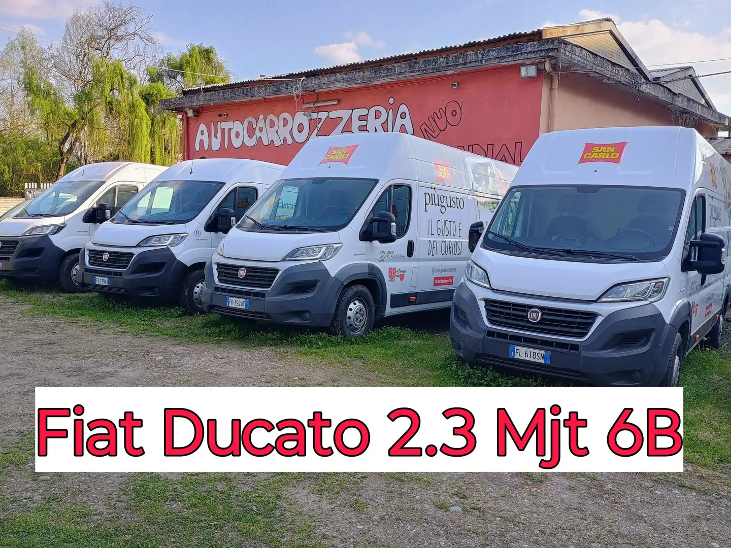 Fiat Ducato 2.3 MJT 130 CV SUPER ALTO PASSO LUNGO Bianco - 1