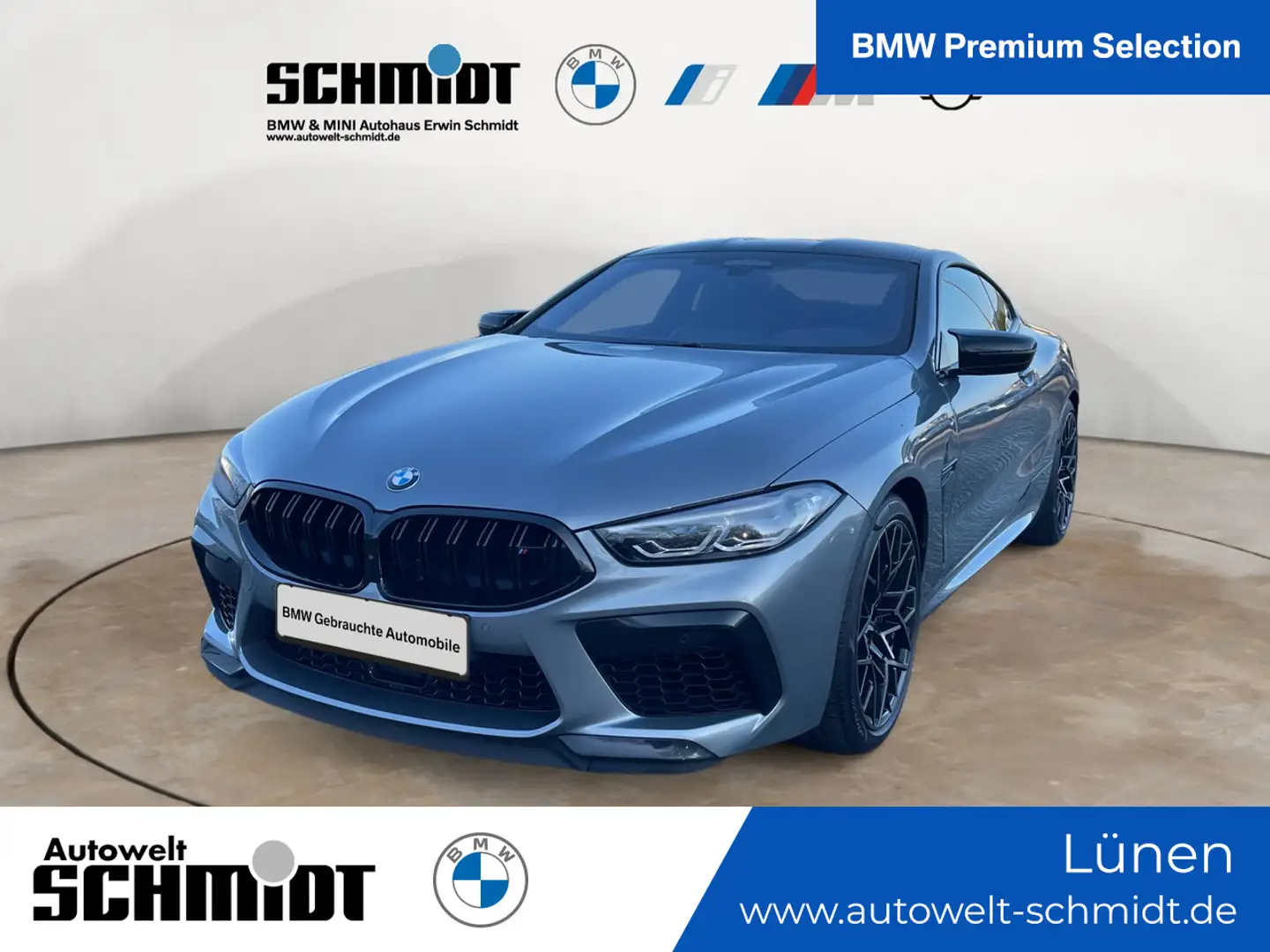 BMW M8 Competition xDrive Coupe+GARANTIE-bis-06.2030 Grau - 1