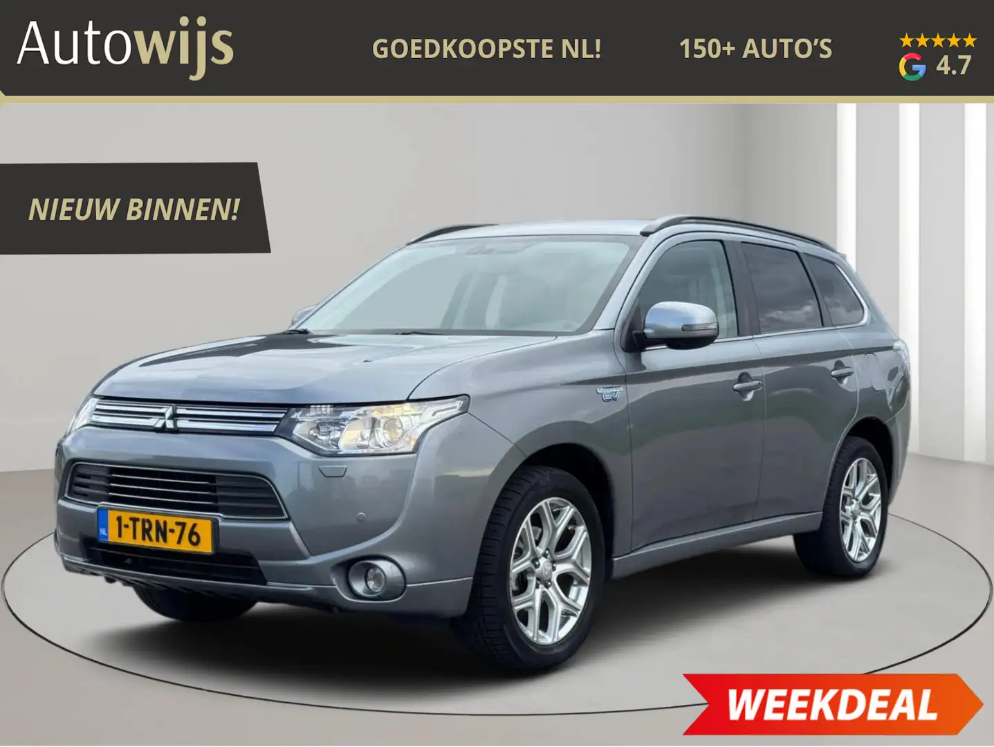 Mitsubishi Outlander 2.0 PHEV Executive Edition|Trekhaak|Camera|NL AUTO Grau - 1