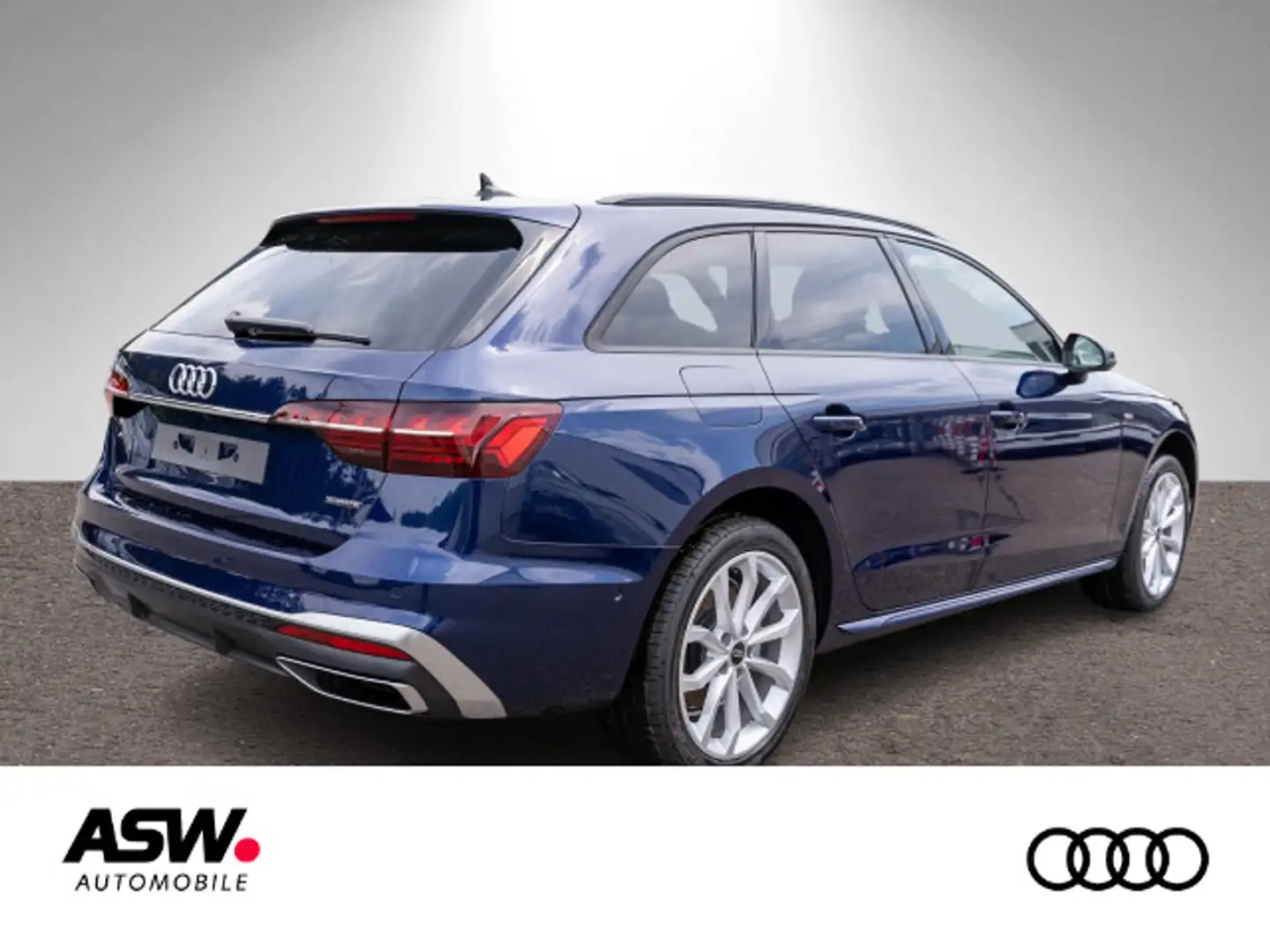 Audi A4 S line 40 TFSI quattro 150 (204) kW(PS) Blau - 1