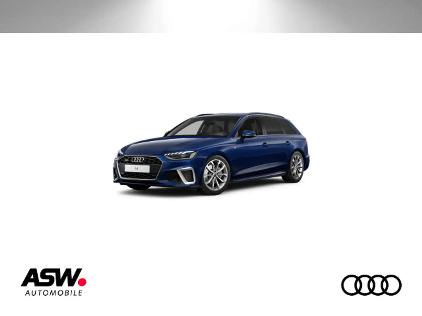 Audi A4 S line 40 TFSI quattro 150 (204) kW(PS) Blauw - 1