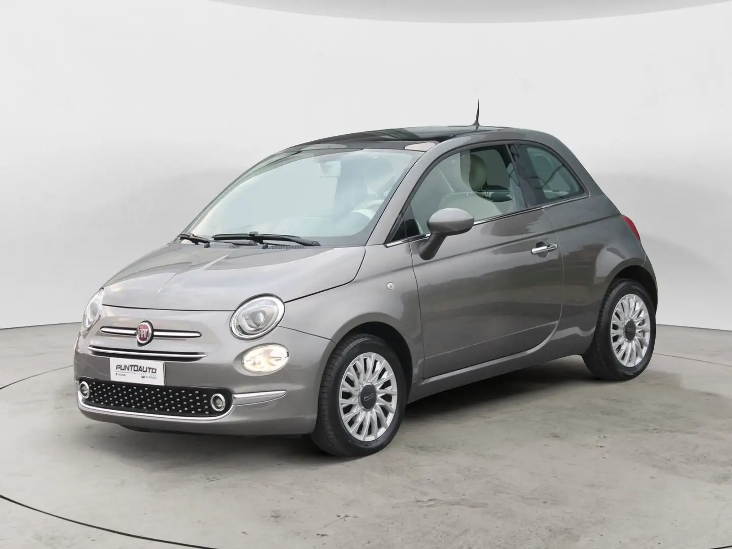 Fiat 500 500 1.2 Lounge Gris - 1