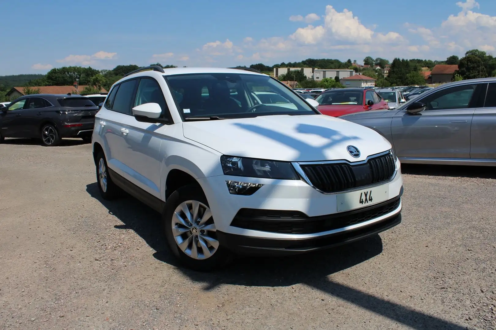 Skoda Karoq 2.0 TDI 150CH SCR 4X4 DSG EURO6AP Blanc - 1