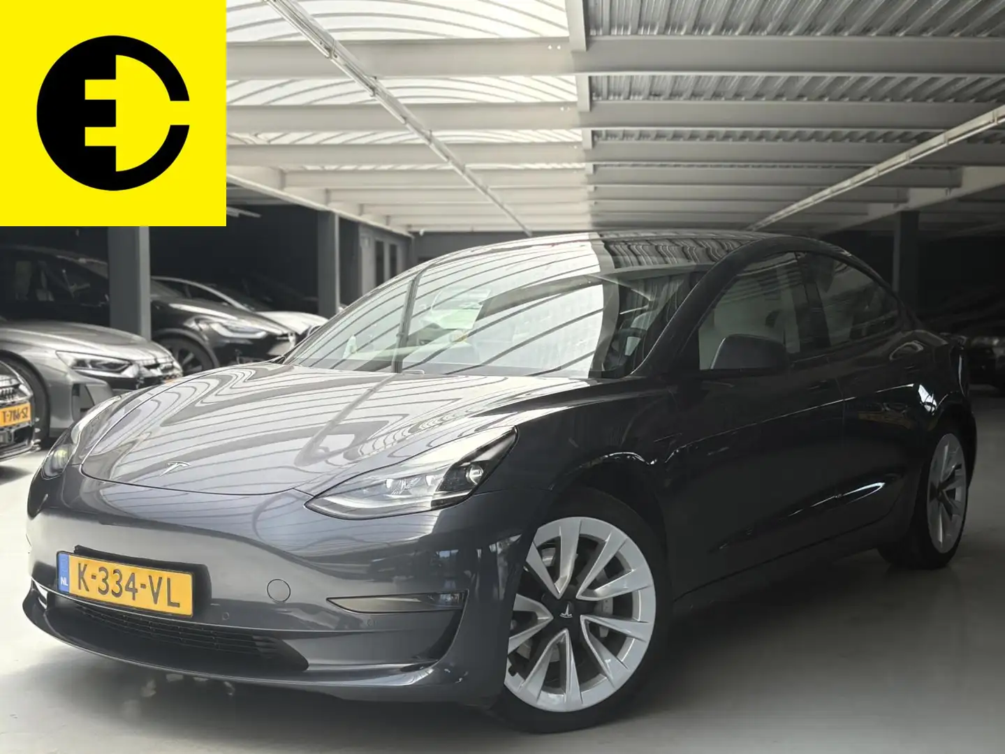 Tesla Model 3 Long Range RWD 75 kWh | FSD | Warmtepomp | Pano da Grijs - 1