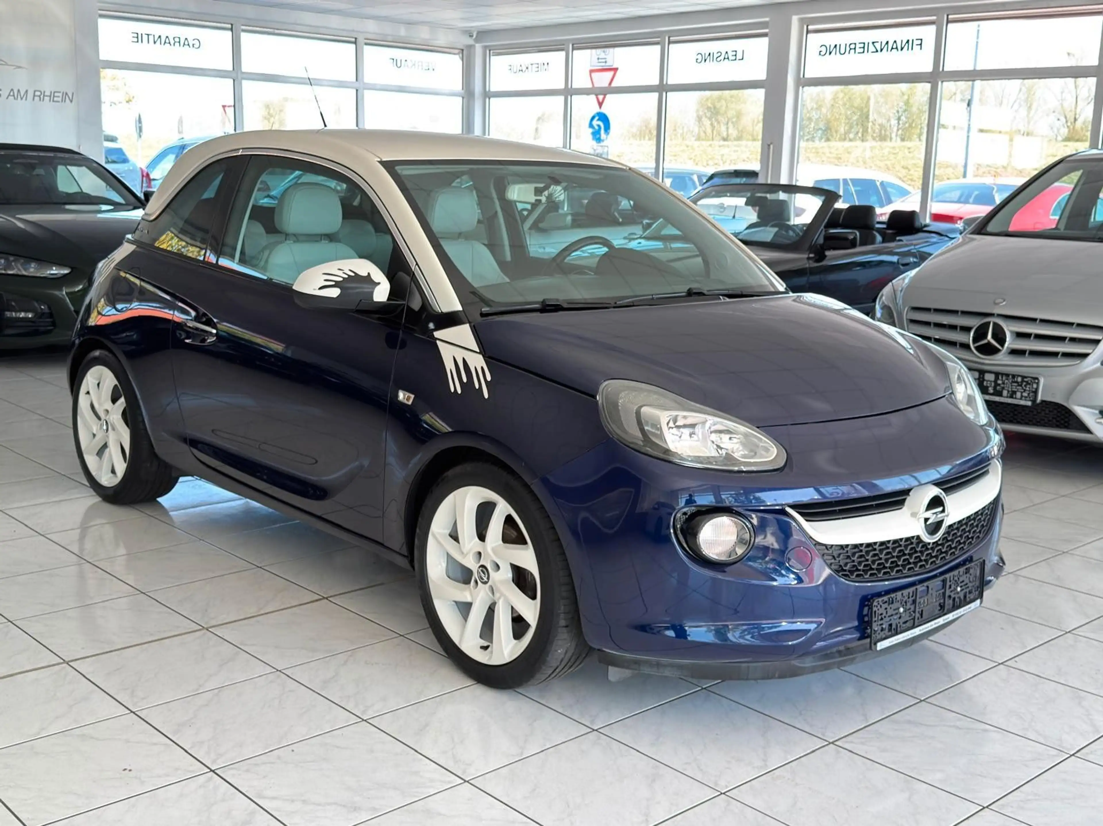 Opel Adam Jam+1.Hand+Scheckheft+Bluetooth+Sternhimmel