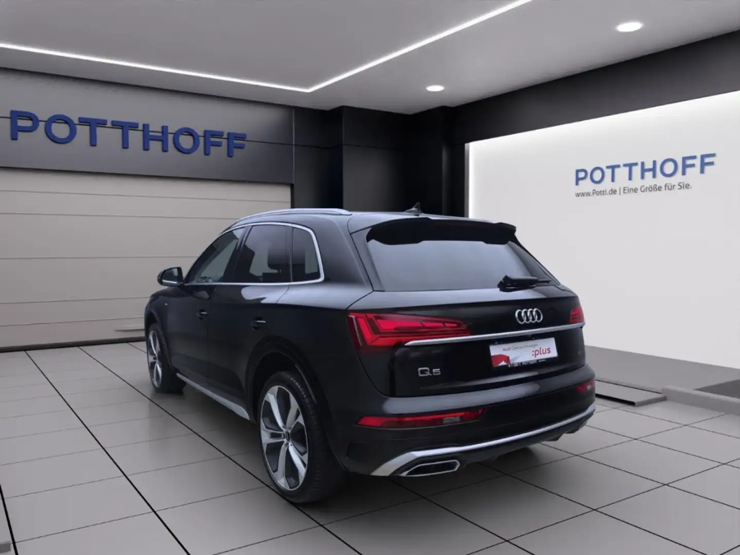 Audi Q5 40 TDI Q S LINE AHK KAMERA LM21 NAVI+ Schwarz - 2
