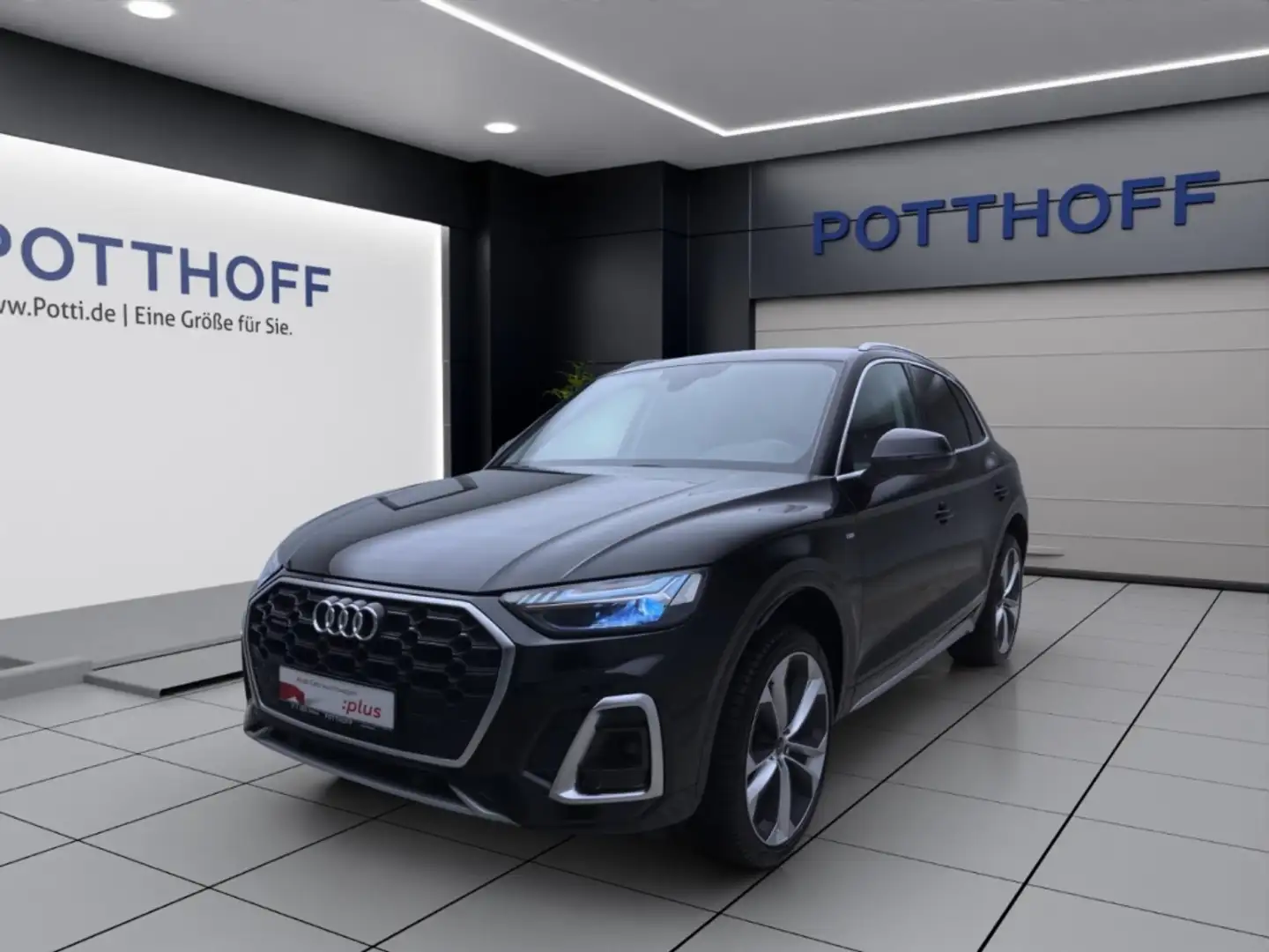 Audi Q5 40 TDI Q S LINE AHK KAMERA LM21 NAVI+ Schwarz - 1
