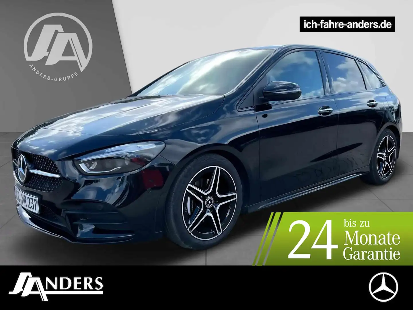 Mercedes-Benz B 180 AMG+SHZ+PDC+Night+SpurW+S-Sitz+KAM+SpurH. Schwarz - 1