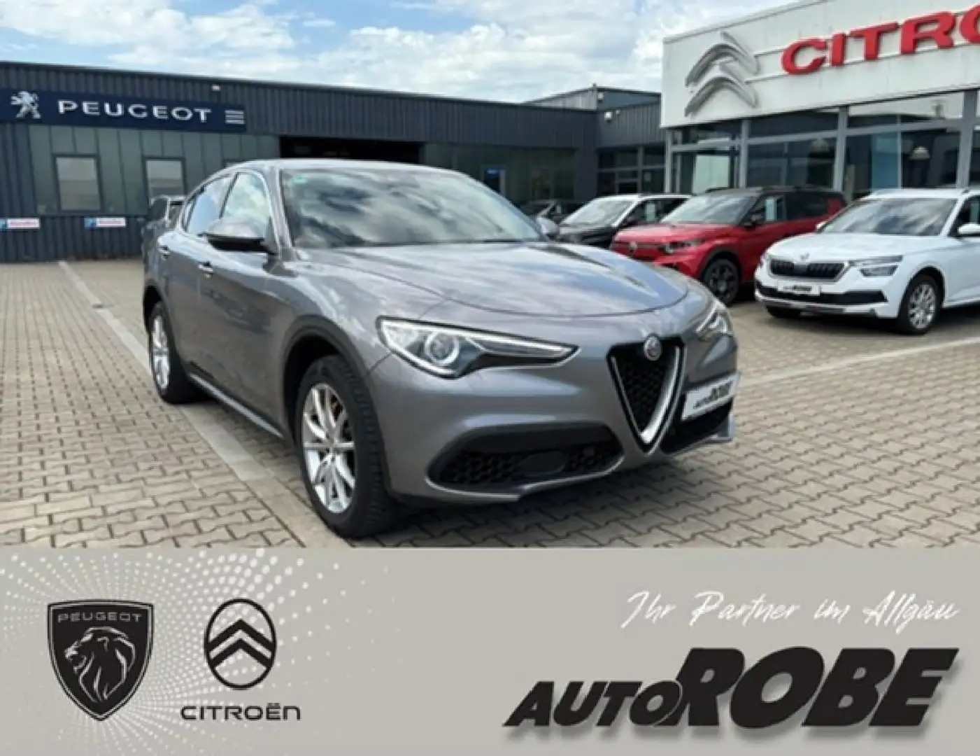 Alfa Romeo Stelvio Super Q4 Grau - 1