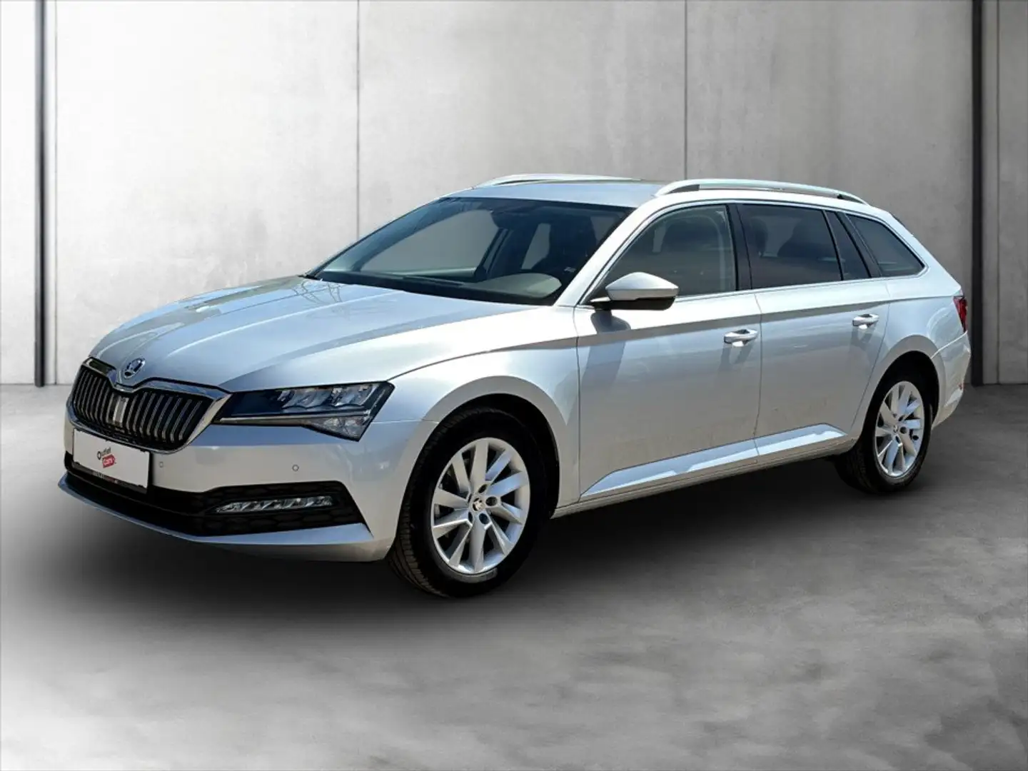 Skoda Superb Combi 2.0 TDI Ambition LED+NAV+RFK+PDC Silber - 2