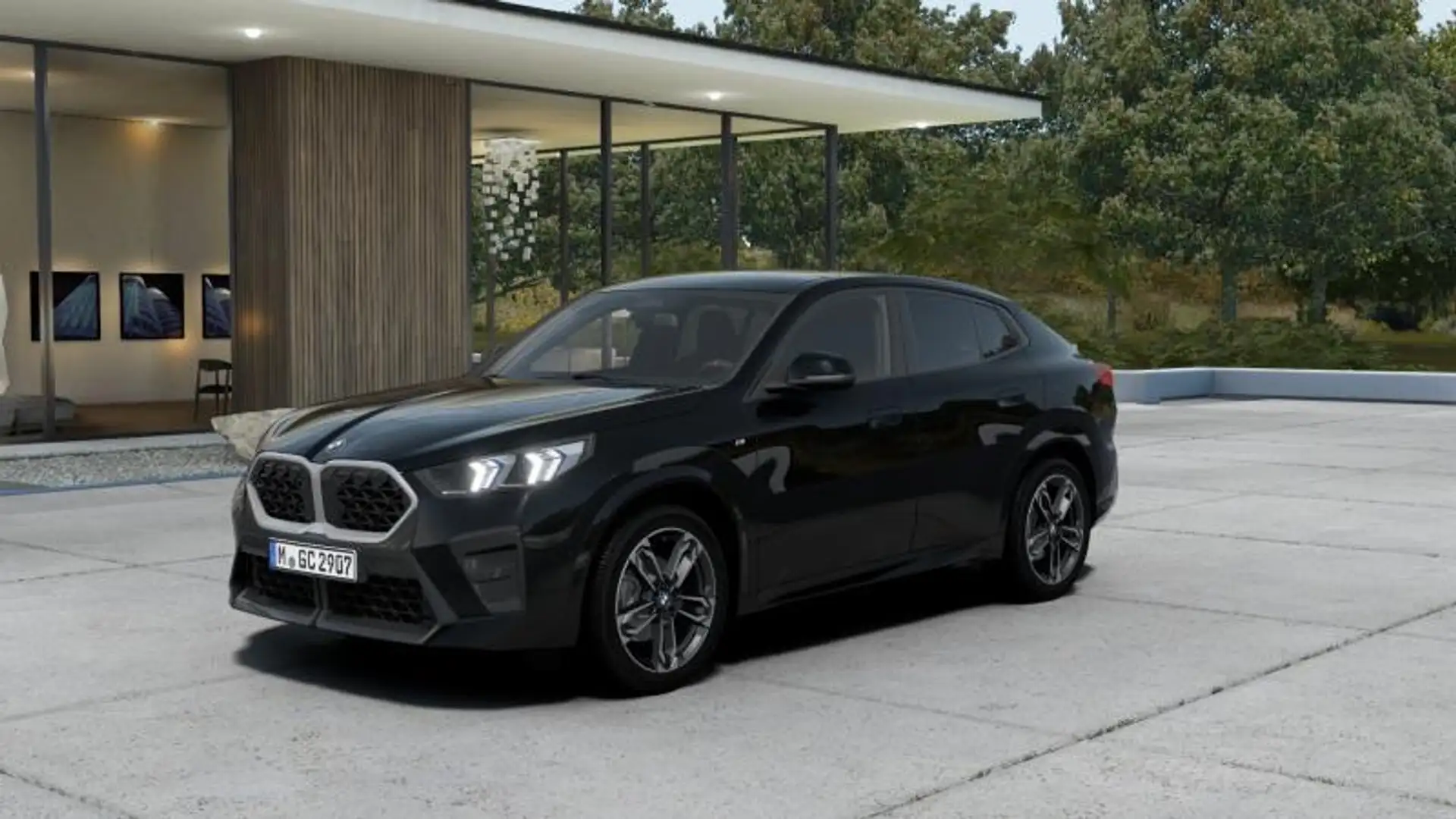 BMW iX2 X2 xdrive 20d 48V MSport auto Negru - 1