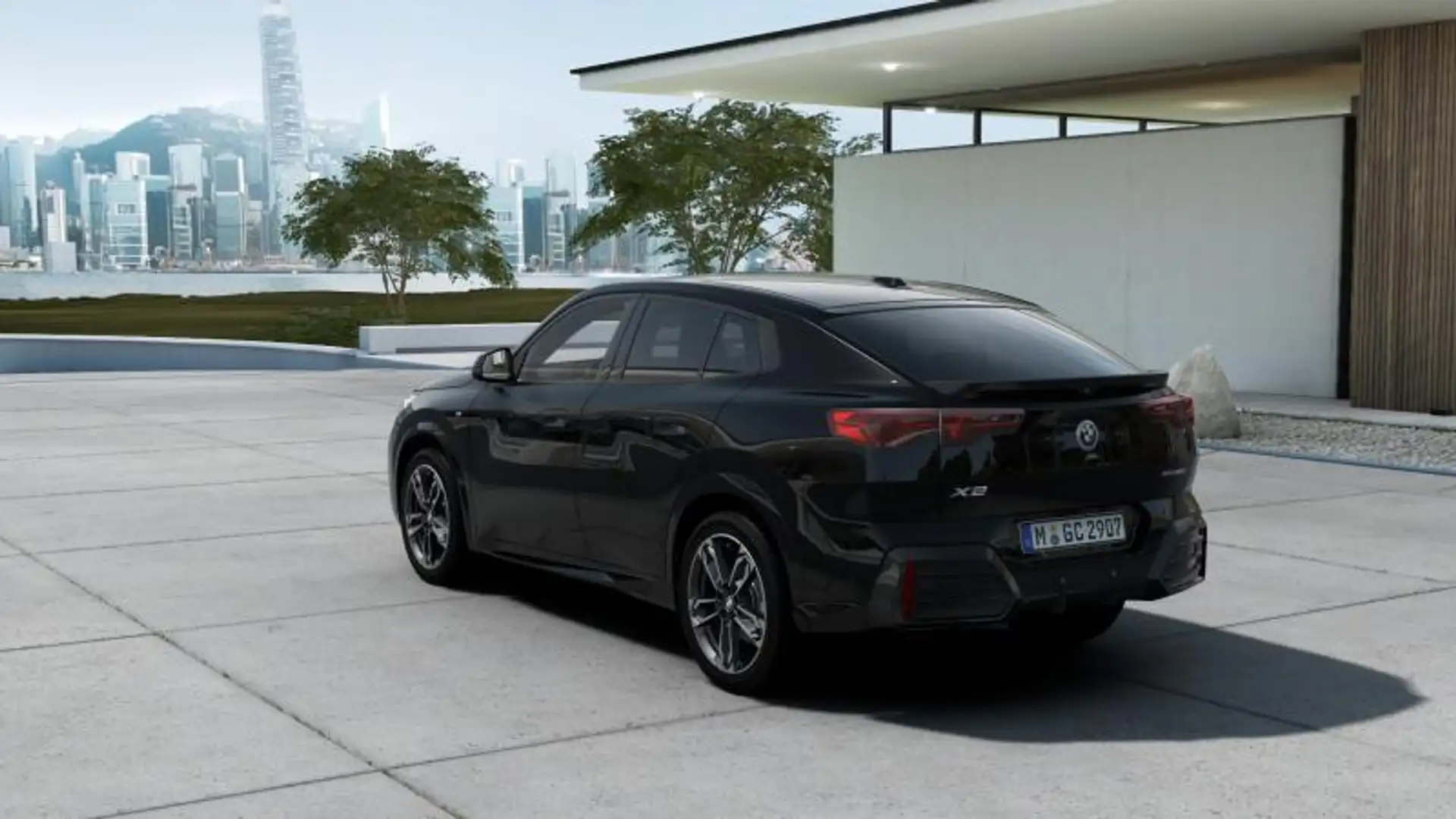 BMW iX2 X2 xdrive 20d 48V MSport auto Negru - 2