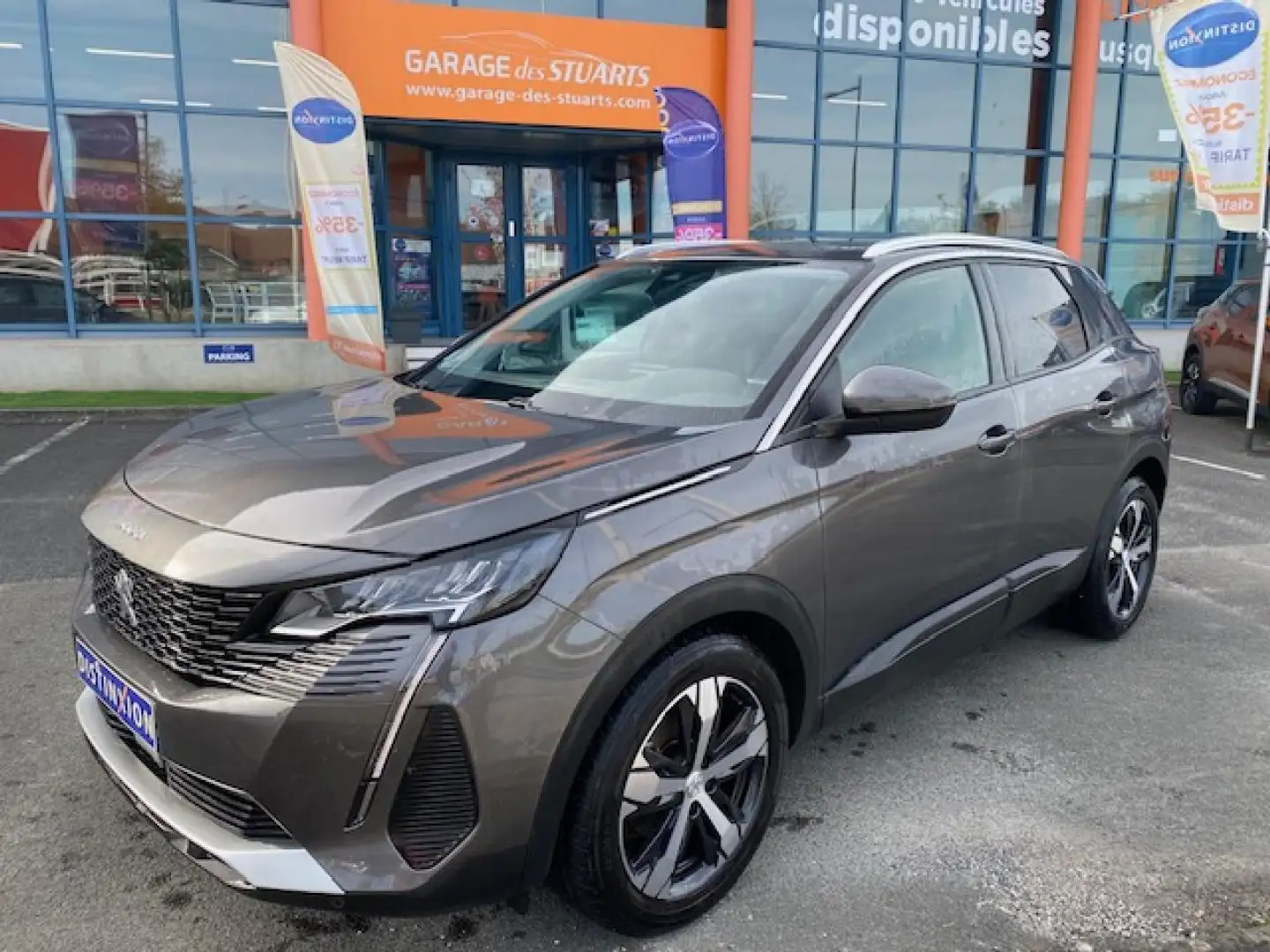 Peugeot 3008 1.2i 12V S\u0026S - 130 - BV EAT8 ALLURE + TOIT OUVRANT Grigio - 1