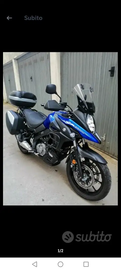 Suzuki V-Strom 650 XT Explorer XT Explorer con antifurto suzuki Blu/Azzurro - 1