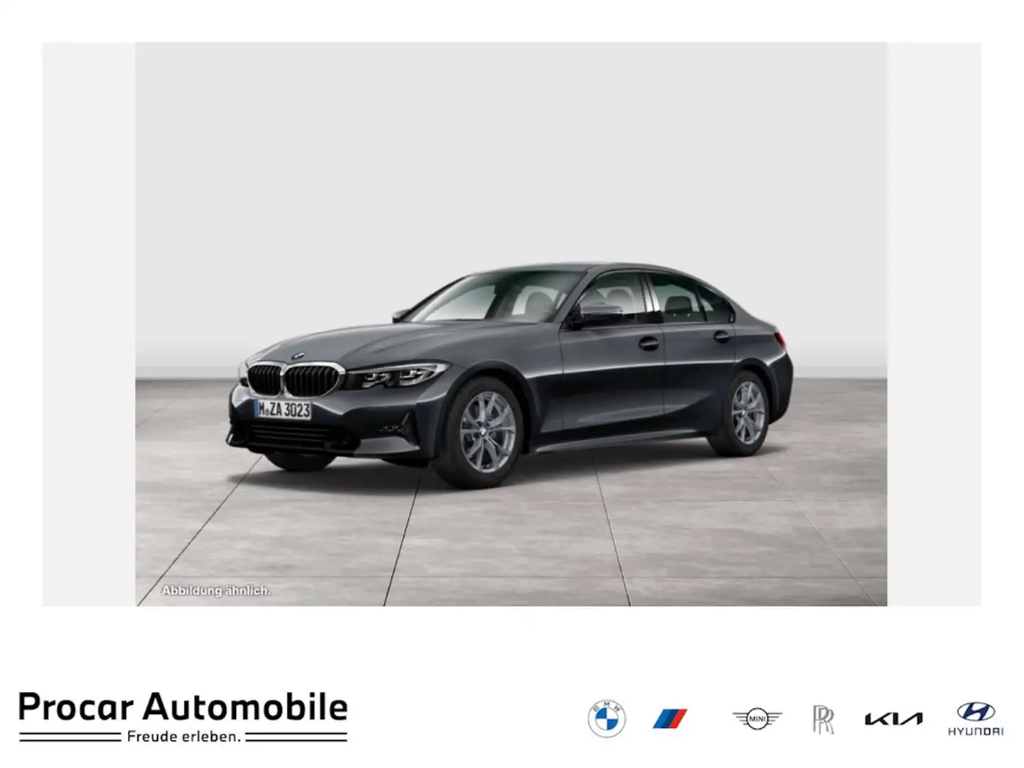 BMW 320 d Limousine NAVI+LED+PDC+DAB+TEMPOMAT+LM Grau - 1