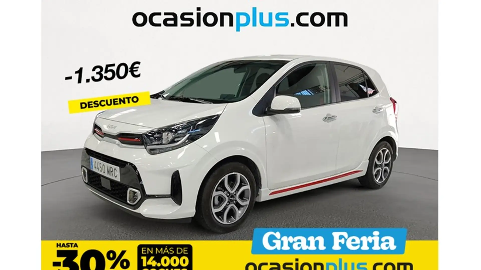 Kia Picanto 1.0 DPi GT-Line Blanco - 1