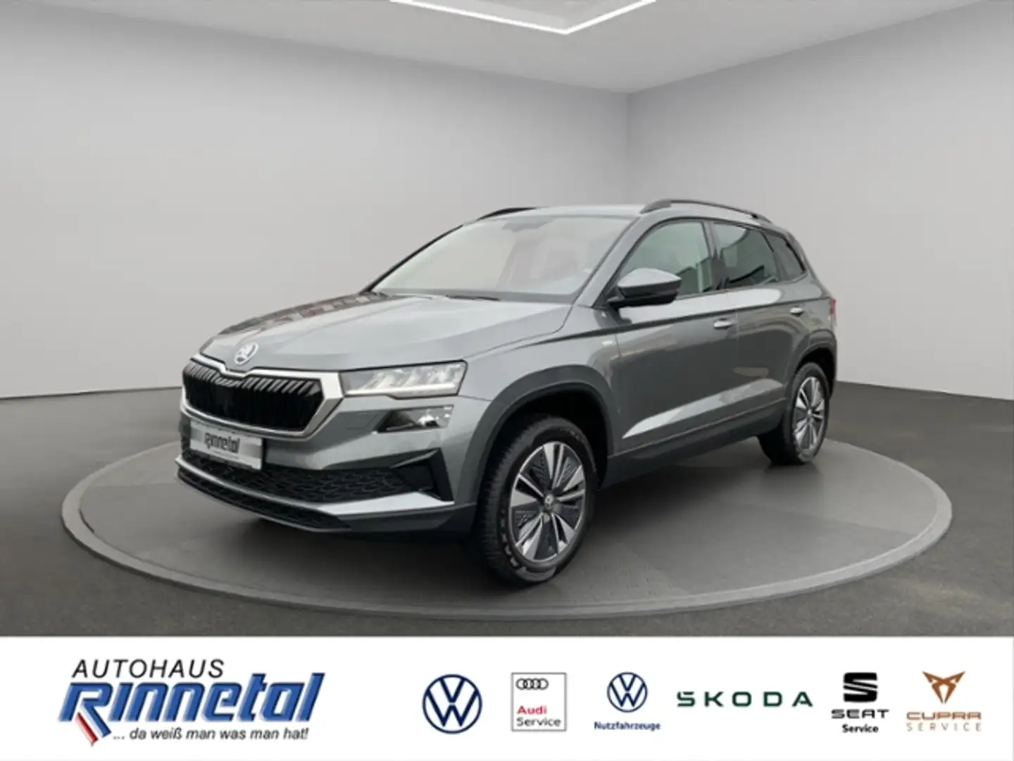 Skoda Karoq 2.0 TDI DSG 4x4 Tour LED LICHT+NAVI+4xSITZHZG+BEH Gris - 1