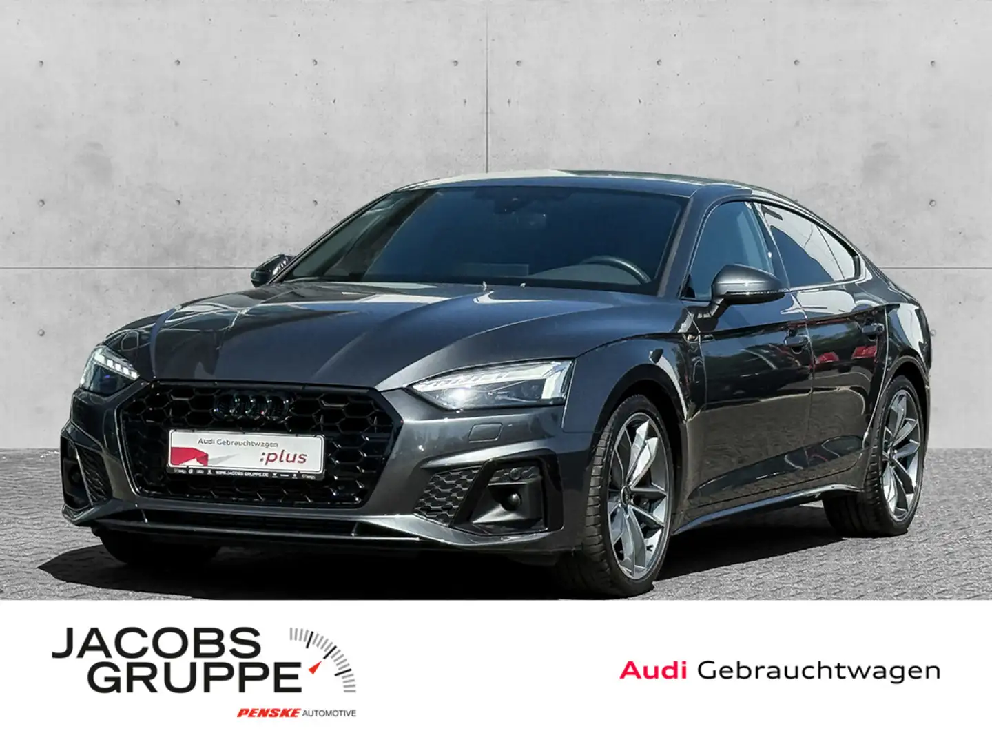 Audi A5 Sportback 40 g-tron Matrix/Navi/Blackp. S line Grau - 1