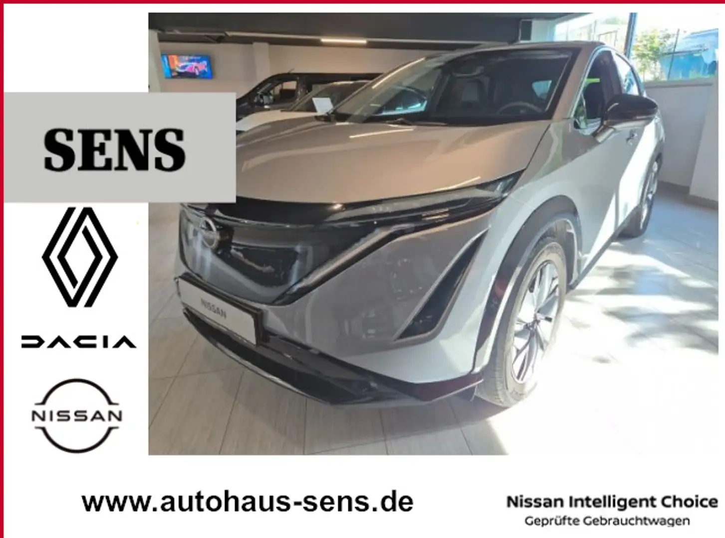 Nissan Ariya 63 kWh Advance Pack Grau - 1