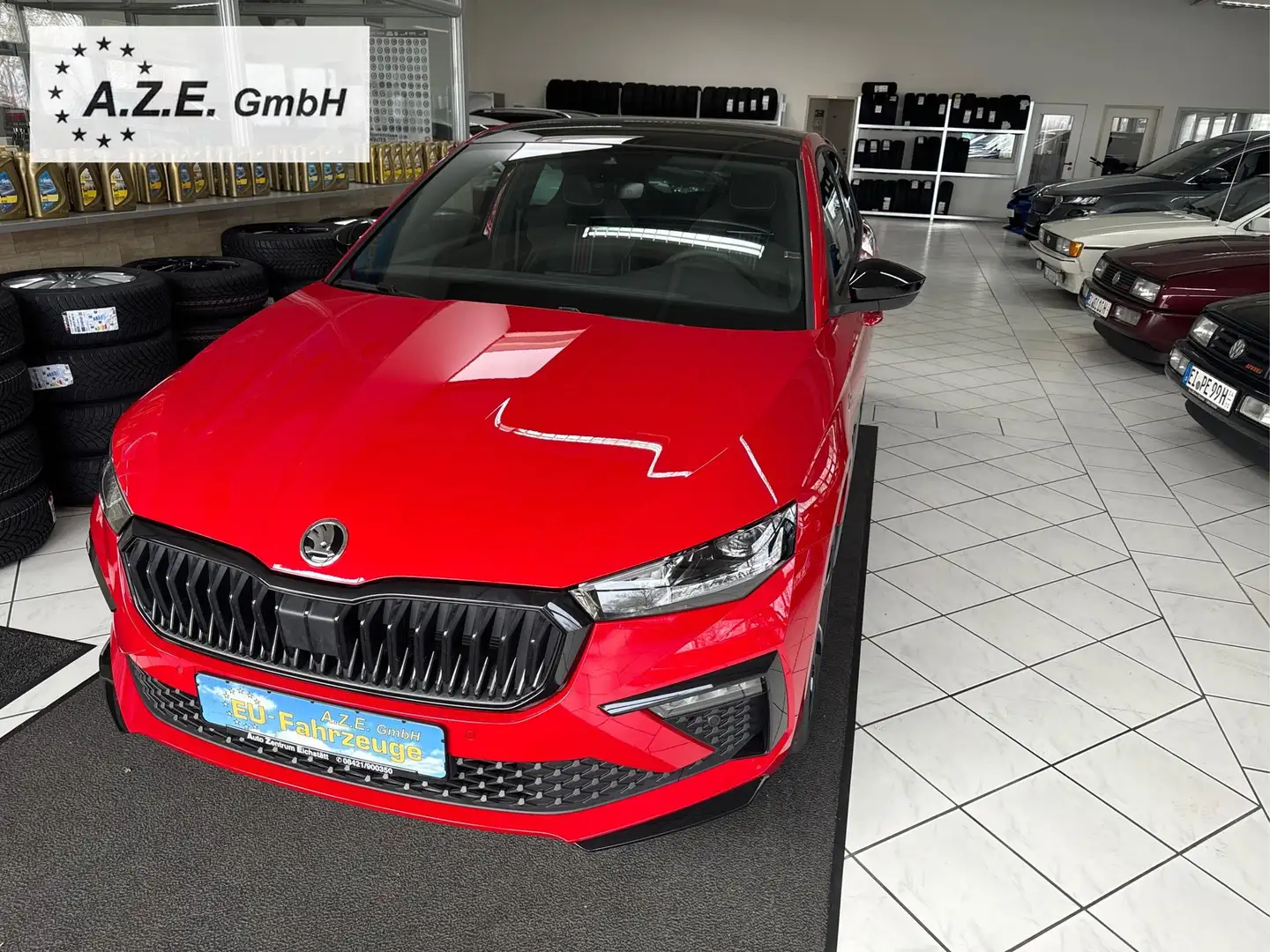 Skoda Scala 1.5 TSI DSG Monte Carlo *MATRIX*AHK*NAVI*EL.KLA... Rouge - 2