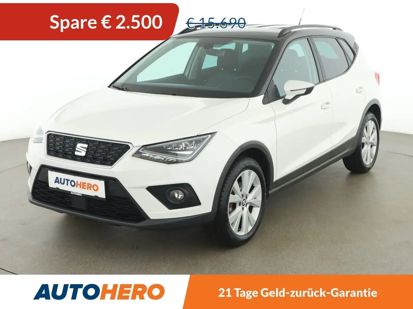 SEAT Arona 1.0 TSI Style FastLane Weiß - 1