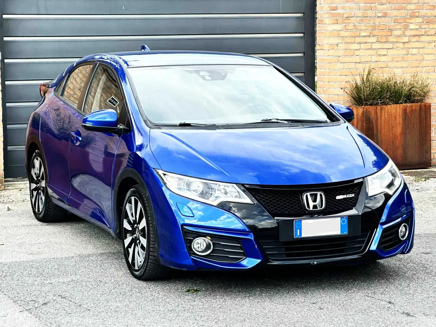 Honda Civic 1.6D Sport-139.000KM-Navi,Led,Camera-FULL-EURO6 Blu/Azzurro - 1