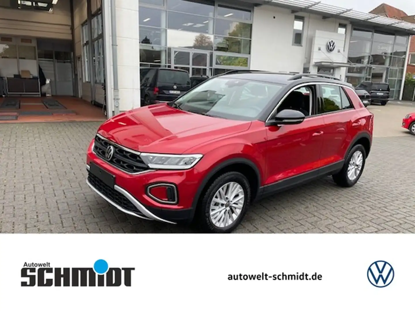 Volkswagen T-Roc 1.5TSi Life NaviMedia ACC Sitzheiz. Parkassist ... Rot - 1